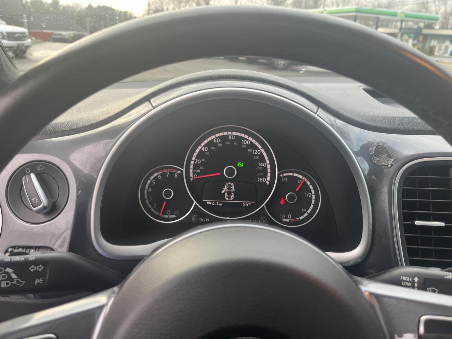 2015 Gray /Black Volkswagen Beetle 1.8T (3VWJ17ATXFM) with an 1.8L I4 DOHC 16V Turbo engine, Automatic transmission, located at 11115 Chardon Rd. , Chardon, OH, 44024, (440) 214-9705, 41.580246, -81.241943 - 2015 Volkswagen Beetle 1.8T – Iconic Style, Turbo Kick, and Pure Fun on Every Drive! This timeless 2015 Volkswagen Beetle 1.8T is ready to turn heads and put a smile on your face! Powered by a peppy 1.8L Turbocharged I4 engine paired with a smooth 6-speed automatic transmission, it delivers livel - Photo#16