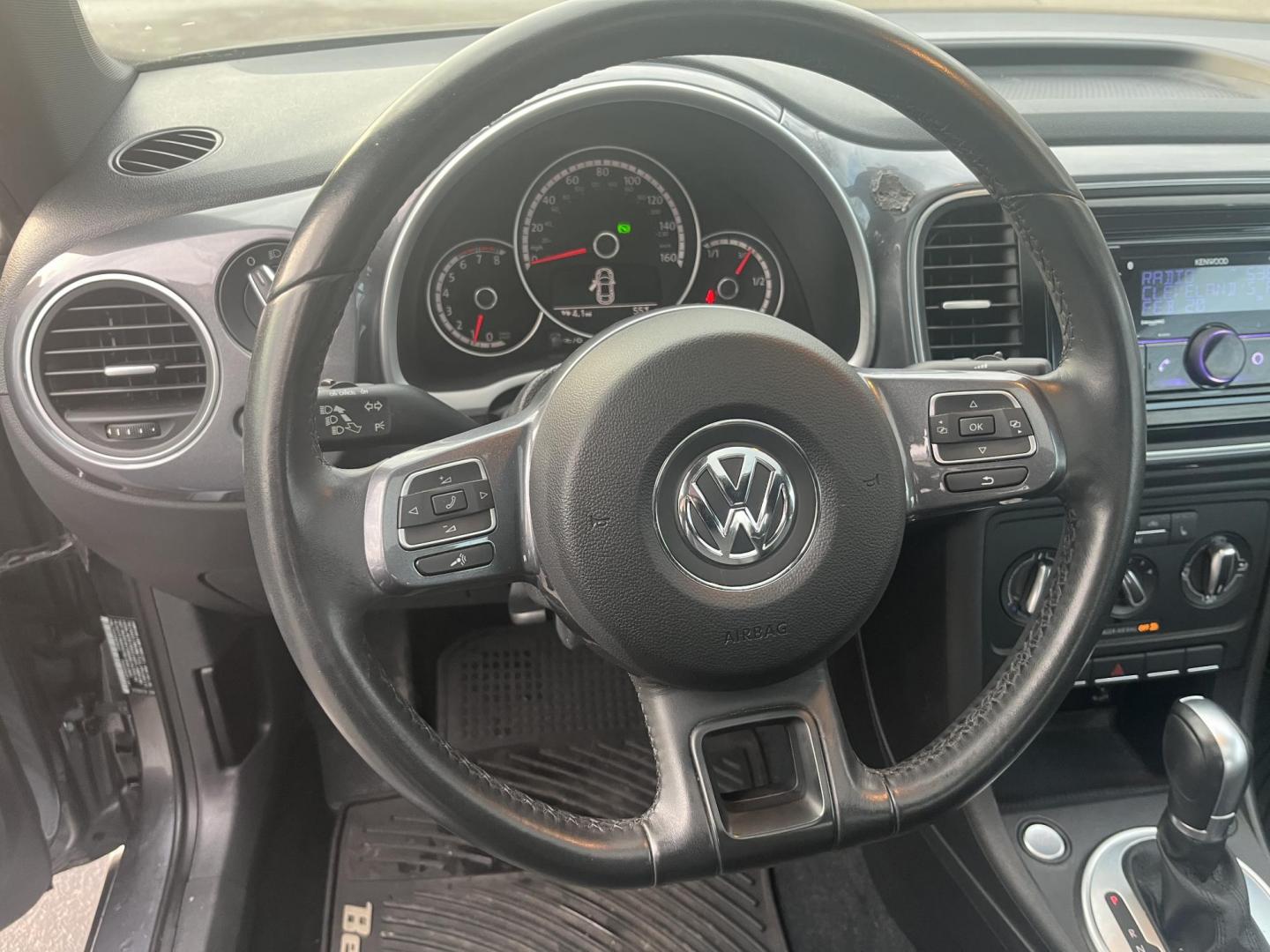 2015 Gray /Black Volkswagen Beetle 1.8T (3VWJ17ATXFM) with an 1.8L I4 DOHC 16V Turbo engine, Automatic transmission, located at 11115 Chardon Rd. , Chardon, OH, 44024, (440) 214-9705, 41.580246, -81.241943 - 2015 Volkswagen Beetle 1.8T – Iconic Style, Turbo Kick, and Pure Fun on Every Drive! This timeless 2015 Volkswagen Beetle 1.8T is ready to turn heads and put a smile on your face! Powered by a peppy 1.8L Turbocharged I4 engine paired with a smooth 6-speed automatic transmission, it delivers livel - Photo#15
