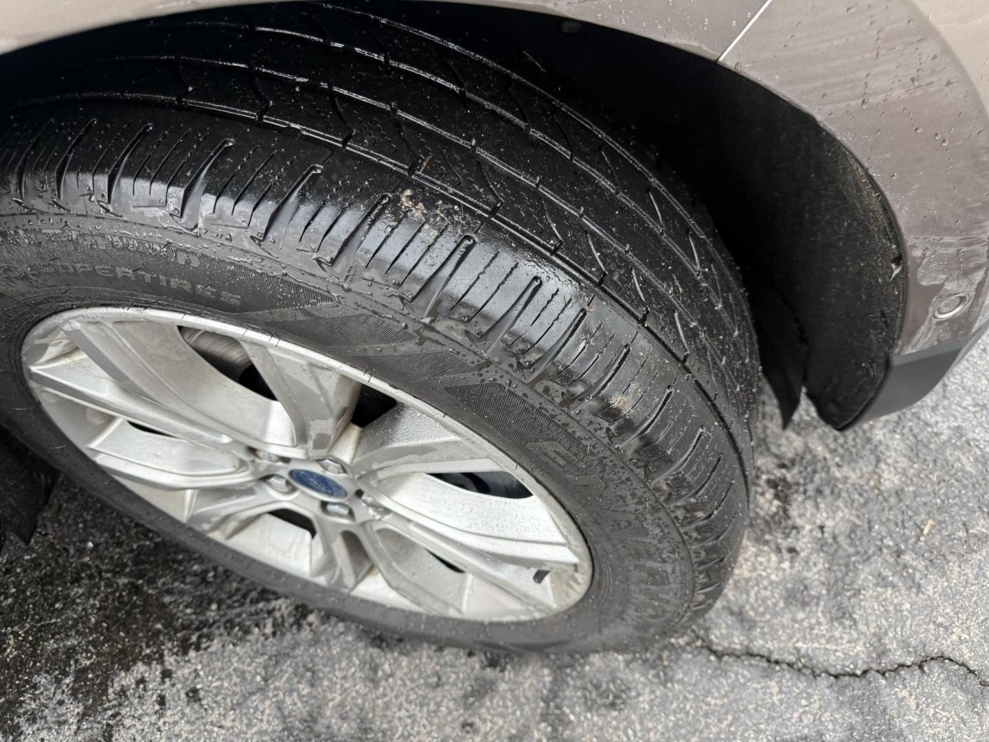 2019 Gray Ford Edge Titanium AWD (2FMPK4K99KB) with an 2.0L L4 DOHC 16V Turbo engine, Automatic transmission, located at 547 E. Main St., Orwell, OH, 44076, (440) 437-5893, 41.535435, -80.847855 - 2019 Ford Edge Titanium AWD – Top-Tier Luxury, Turbo Thrills, and Every Premium Feature You Crave! This 2019 Ford Edge Titanium AWD is loaded to the gills and ready to elevate every drive! The responsive 2.0L Turbocharged EcoBoost I4 engine teams up with a slick 8-speed automatic transmission and - Photo#4