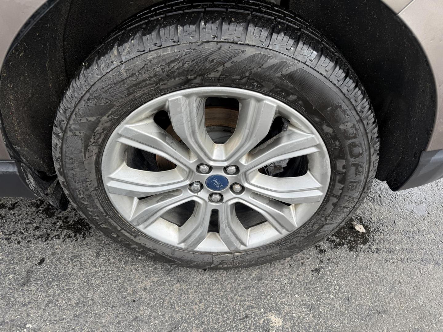 2019 Gray Ford Edge Titanium AWD (2FMPK4K99KB) with an 2.0L L4 DOHC 16V Turbo engine, Automatic transmission, located at 547 E. Main St., Orwell, OH, 44076, (440) 437-5893, 41.535435, -80.847855 - 2019 Ford Edge Titanium AWD – Top-Tier Luxury, Turbo Thrills, and Every Premium Feature You Crave! This 2019 Ford Edge Titanium AWD is loaded to the gills and ready to elevate every drive! The responsive 2.0L Turbocharged EcoBoost I4 engine teams up with a slick 8-speed automatic transmission and - Photo#36