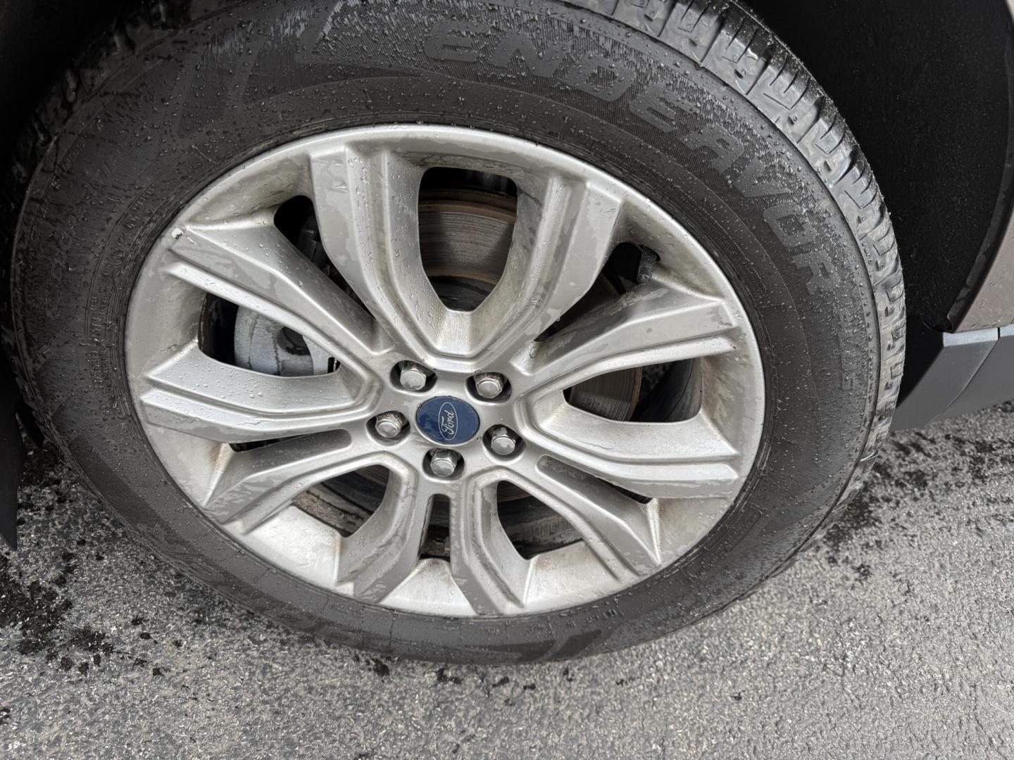 2019 Gray Ford Edge Titanium AWD (2FMPK4K99KB) with an 2.0L L4 DOHC 16V Turbo engine, Automatic transmission, located at 547 E. Main St., Orwell, OH, 44076, (440) 437-5893, 41.535435, -80.847855 - 2019 Ford Edge Titanium AWD – Top-Tier Luxury, Turbo Thrills, and Every Premium Feature You Crave! This 2019 Ford Edge Titanium AWD is loaded to the gills and ready to elevate every drive! The responsive 2.0L Turbocharged EcoBoost I4 engine teams up with a slick 8-speed automatic transmission and - Photo#39