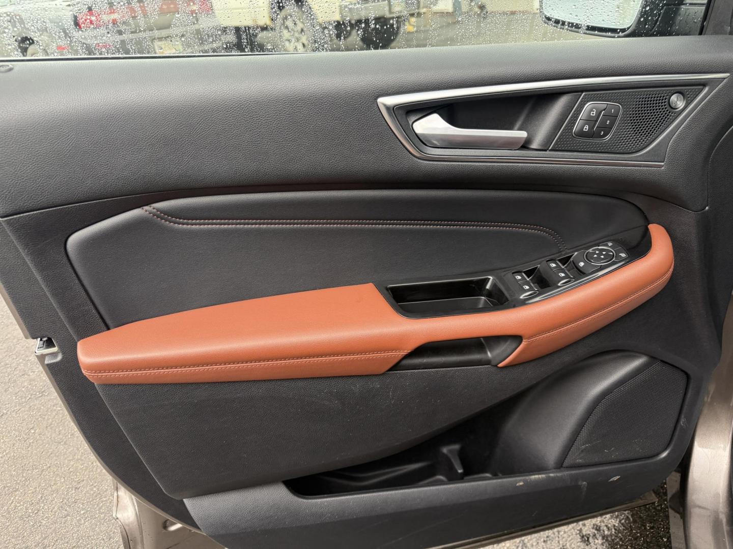 2019 Gray Ford Edge Titanium AWD (2FMPK4K99KB) with an 2.0L L4 DOHC 16V Turbo engine, Automatic transmission, located at 547 E. Main St., Orwell, OH, 44076, (440) 437-5893, 41.535435, -80.847855 - 2019 Ford Edge Titanium AWD – Top-Tier Luxury, Turbo Thrills, and Every Premium Feature You Crave! This 2019 Ford Edge Titanium AWD is loaded to the gills and ready to elevate every drive! The responsive 2.0L Turbocharged EcoBoost I4 engine teams up with a slick 8-speed automatic transmission and - Photo#40