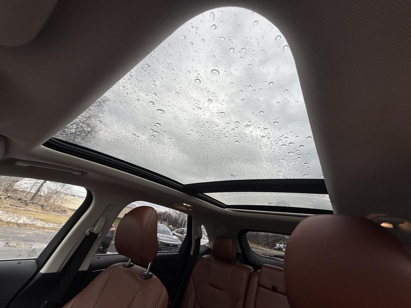 2019 Gray Ford Edge Titanium AWD (2FMPK4K99KB) with an 2.0L L4 DOHC 16V Turbo engine, Automatic transmission, located at 547 E. Main St., Orwell, OH, 44076, (440) 437-5893, 41.535435, -80.847855 - 2019 Ford Edge Titanium AWD – Top-Tier Luxury, Turbo Thrills, and Every Premium Feature You Crave! This 2019 Ford Edge Titanium AWD is loaded to the gills and ready to elevate every drive! The responsive 2.0L Turbocharged EcoBoost I4 engine teams up with a slick 8-speed automatic transmission and - Photo#22