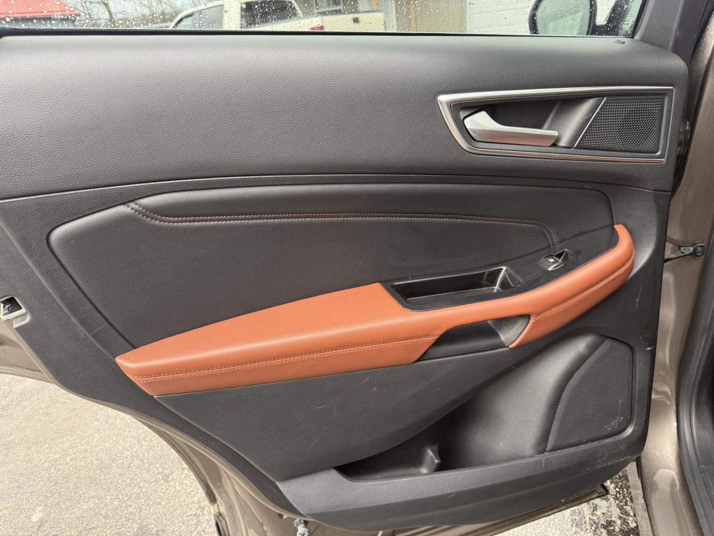 2019 Gray Ford Edge Titanium AWD (2FMPK4K99KB) with an 2.0L L4 DOHC 16V Turbo engine, Automatic transmission, located at 547 E. Main St., Orwell, OH, 44076, (440) 437-5893, 41.535435, -80.847855 - 2019 Ford Edge Titanium AWD – Top-Tier Luxury, Turbo Thrills, and Every Premium Feature You Crave! This 2019 Ford Edge Titanium AWD is loaded to the gills and ready to elevate every drive! The responsive 2.0L Turbocharged EcoBoost I4 engine teams up with a slick 8-speed automatic transmission and - Photo#45