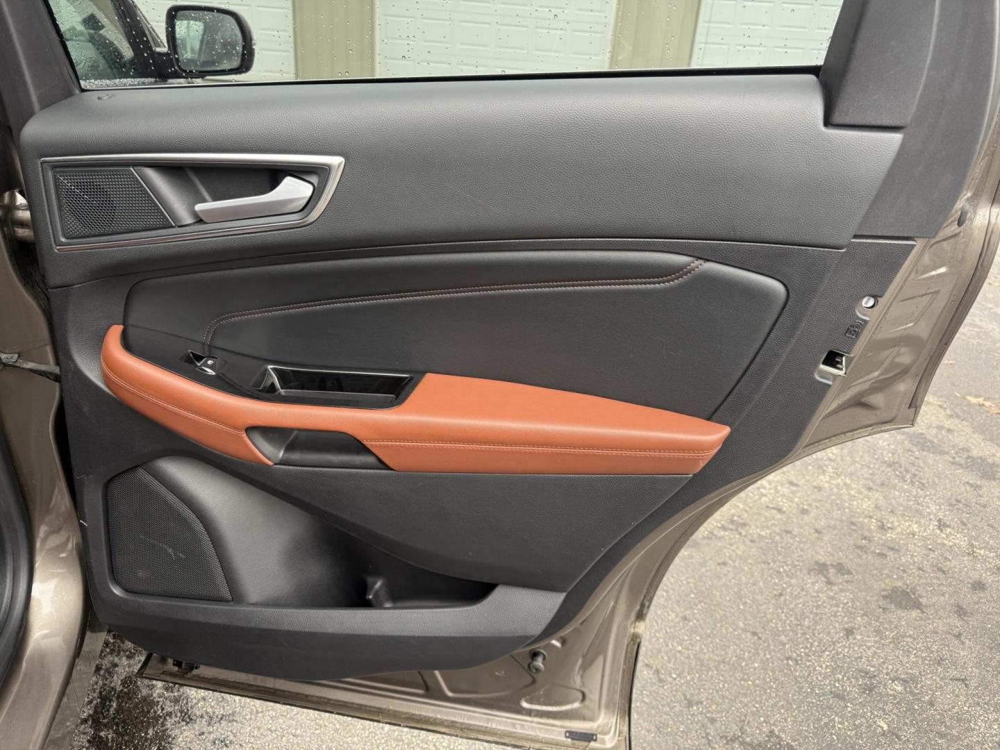 2019 Gray Ford Edge Titanium AWD (2FMPK4K99KB) with an 2.0L L4 DOHC 16V Turbo engine, Automatic transmission, located at 547 E. Main St., Orwell, OH, 44076, (440) 437-5893, 41.535435, -80.847855 - 2019 Ford Edge Titanium AWD – Top-Tier Luxury, Turbo Thrills, and Every Premium Feature You Crave! This 2019 Ford Edge Titanium AWD is loaded to the gills and ready to elevate every drive! The responsive 2.0L Turbocharged EcoBoost I4 engine teams up with a slick 8-speed automatic transmission and - Photo#48