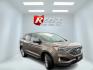 2019 Gray Ford Edge Titanium AWD (2FMPK4K99KB) with an 2.0L L4 DOHC 16V Turbo engine, Automatic transmission, located at 547 E. Main St., Orwell, OH, 44076, (440) 437-5893, 41.535435, -80.847855 - 2019 Ford Edge Titanium AWD – Top-Tier Luxury, Turbo Thrills, and Every Premium Feature You Crave! This 2019 Ford Edge Titanium AWD is loaded to the gills and ready to elevate every drive! The responsive 2.0L Turbocharged EcoBoost I4 engine teams up with a slick 8-speed automatic transmission and - Photo#2