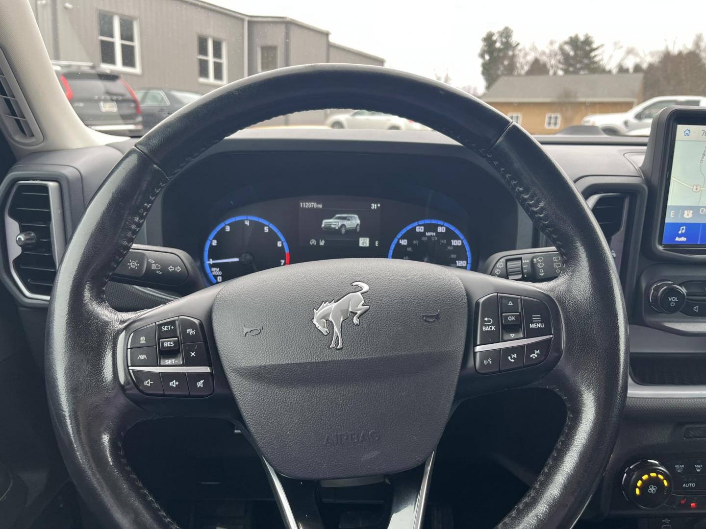 2023 Yellow /Black Ford Bronco Sport Big Bend (3FMCR9B68PR) with an 1.5L I3 DOHC 12V TURBO engine, Automatic transmission, located at 11115 Chardon Rd. , Chardon, OH, 44024, (440) 214-9705, 41.580246, -81.241943 - 2023 Ford Bronco Sport Big Bend – Adventure-Ready, Turbo-Powered, and Bursting with Off-Road Attitude! This vibrant 2023 Ford Bronco Sport Big Bend is built for thrill-seekers who want capability without compromise! The punchy 1.5L Turbocharged EcoBoost I3 engine delivers exciting power through a - Photo#21