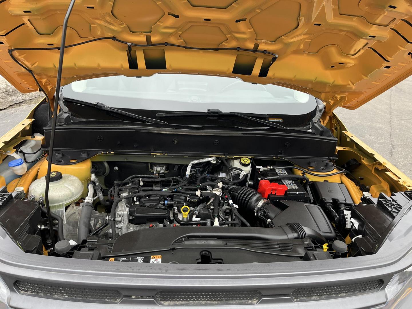 2023 Yellow /Black Ford Bronco Sport Big Bend (3FMCR9B68PR) with an 1.5L I3 DOHC 12V TURBO engine, Automatic transmission, located at 11115 Chardon Rd. , Chardon, OH, 44024, (440) 214-9705, 41.580246, -81.241943 - 2023 Ford Bronco Sport Big Bend – Adventure-Ready, Turbo-Powered, and Bursting with Off-Road Attitude! This vibrant 2023 Ford Bronco Sport Big Bend is built for thrill-seekers who want capability without compromise! The punchy 1.5L Turbocharged EcoBoost I3 engine delivers exciting power through a - Photo#12