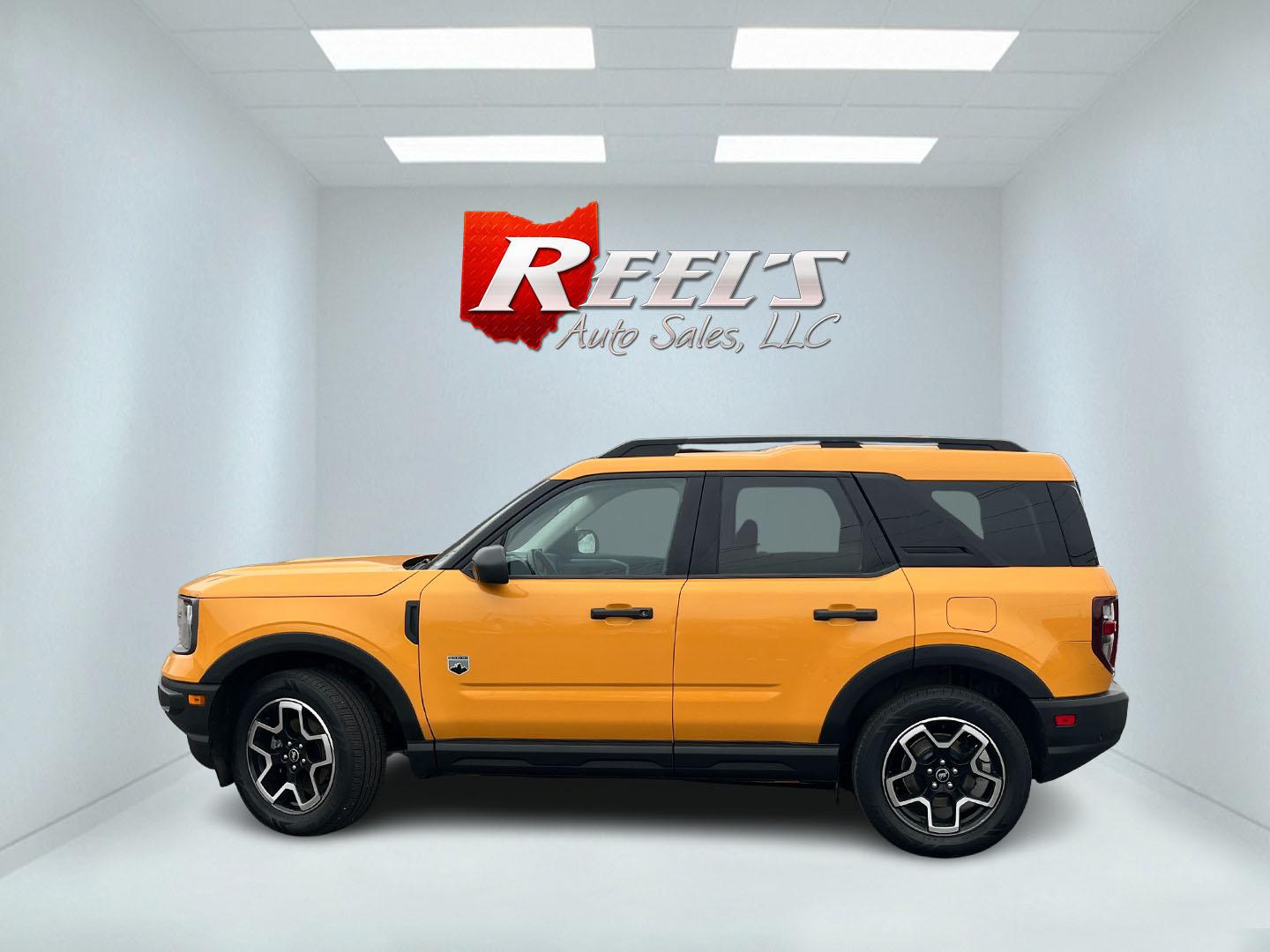 2023 Yellow /Black Ford Bronco Sport Big Bend (3FMCR9B68PR) with an 1.5L I3 DOHC 12V TURBO engine, Automatic transmission, located at 11115 Chardon Rd. , Chardon, OH, 44024, (440) 214-9705, 41.580246, -81.241943 - 2023 Ford Bronco Sport Big Bend – Adventure-Ready, Turbo-Powered, and Bursting with Off-Road Attitude! This vibrant 2023 Ford Bronco Sport Big Bend is built for thrill-seekers who want capability without compromise! The punchy 1.5L Turbocharged EcoBoost I3 engine delivers exciting power through a - Photo#11