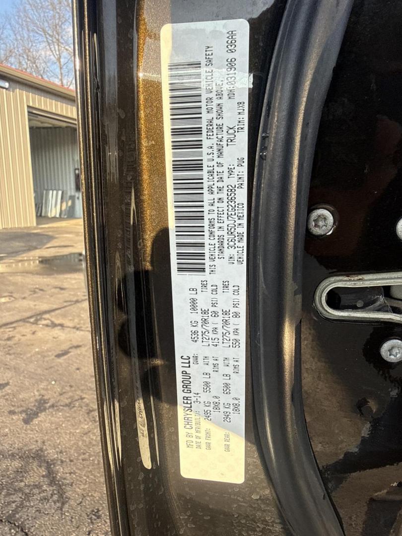2014 Black /Gray RAM 2500 Outdoorsman Crew Cab SWB 4WD (3C6UR5DJ7EG) with an 6.4L V8 OHV 16V engine, Automatic transmission, located at 547 E. Main St., Orwell, OH, 44076, (440) 437-5893, 41.535435, -80.847855 - 2014 Ram 2500 Outdoorsman Crew Cab 4WD – Heavy-Duty Beast Built for Work, Towing, and Serious Off-Road Grit! This 2014 Ram 2500 Outdoorsman Crew Cab 4WD is a no-nonsense workhorse ready to tackle the toughest jobs! Powered by the legendary 6.4L HEMI V8 engine delivering massive torque through a s - Photo#45