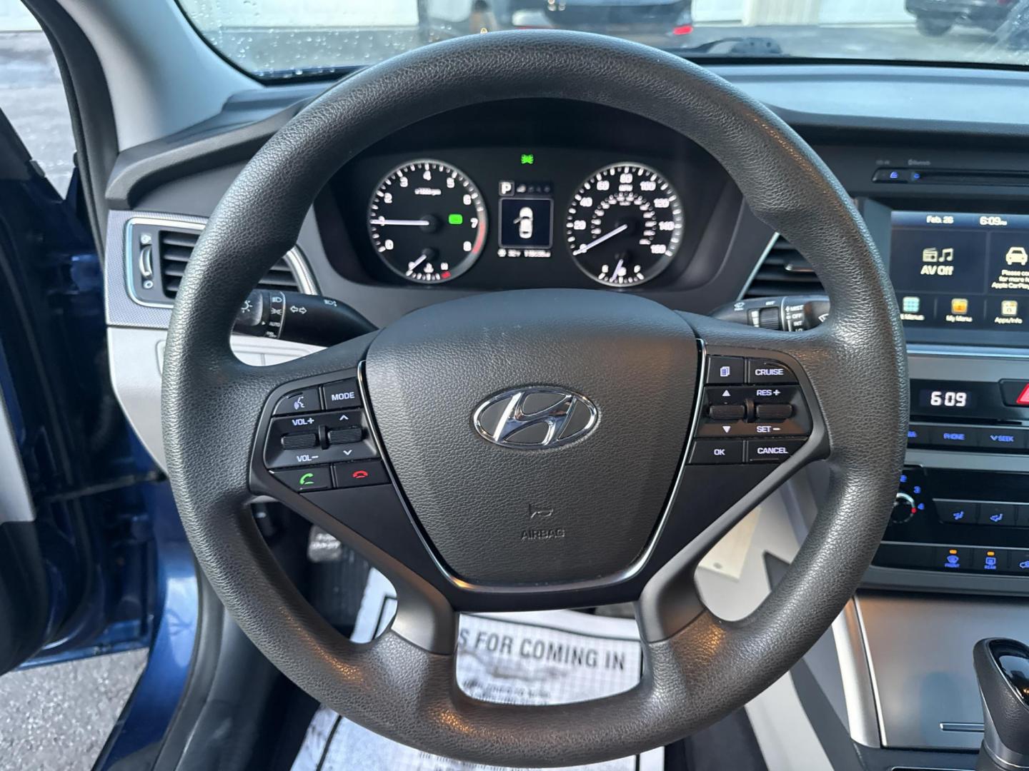 2017 Blue /Gray Hyundai Sonata Sport (5NPE34AF3HH) with an 2.4L I4 DOHC 16V engine, Automatic transmission, located at 11115 Chardon Rd. , Chardon, OH, 44024, (440) 214-9705, 41.580246, -81.241943 - 2017 Hyundai Sonata Sport – Sporty Style, Impressive Efficiency, and Loaded with Modern Tech! This sharp 2017 Hyundai Sonata Sport is the perfect blend of sleek looks, fun-to-drive performance, and wallet-friendly efficiency! Powered by a smooth 2.4L I4 GDI engine paired with a responsive 6-speed - Photo#13