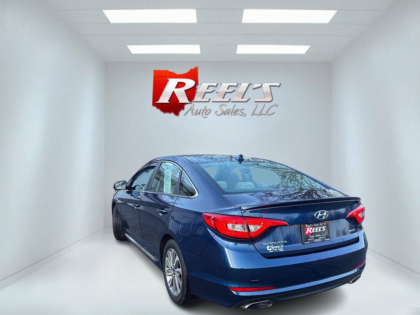 2017 Blue /Gray Hyundai Sonata Sport (5NPE34AF3HH) with an 2.4L I4 DOHC 16V engine, Automatic transmission, located at 11115 Chardon Rd. , Chardon, OH, 44024, (440) 214-9705, 41.580246, -81.241943 - 2017 Hyundai Sonata Sport – Sporty Style, Impressive Efficiency, and Loaded with Modern Tech! This sharp 2017 Hyundai Sonata Sport is the perfect blend of sleek looks, fun-to-drive performance, and wallet-friendly efficiency! Powered by a smooth 2.4L I4 GDI engine paired with a responsive 6-speed - Photo#28