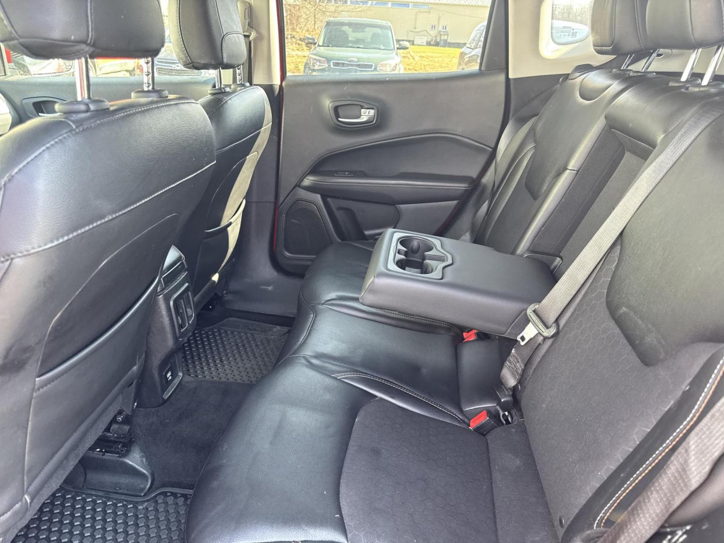 2018 Red /Black Jeep Compass Latitude 4WD (3C4NJDBB7JT) with an 2.4L I4 DOHC 16V engine, Automatic transmission, located at 547 E. Main St., Orwell, OH, 44076, (440) 437-5893, 41.535435, -80.847855 - 2018 Jeep Compass Latitude 4WD – Rugged Style, All-Weather Grip, and Loaded with Everyday Comfort! This sharp 2018 Jeep Compass Latitude 4WD is the perfect blend of adventure-ready capability and daily-driver smarts! Powered by a reliable 2.4L I4 engine paired with a smooth 9-speed automatic tran - Photo#20