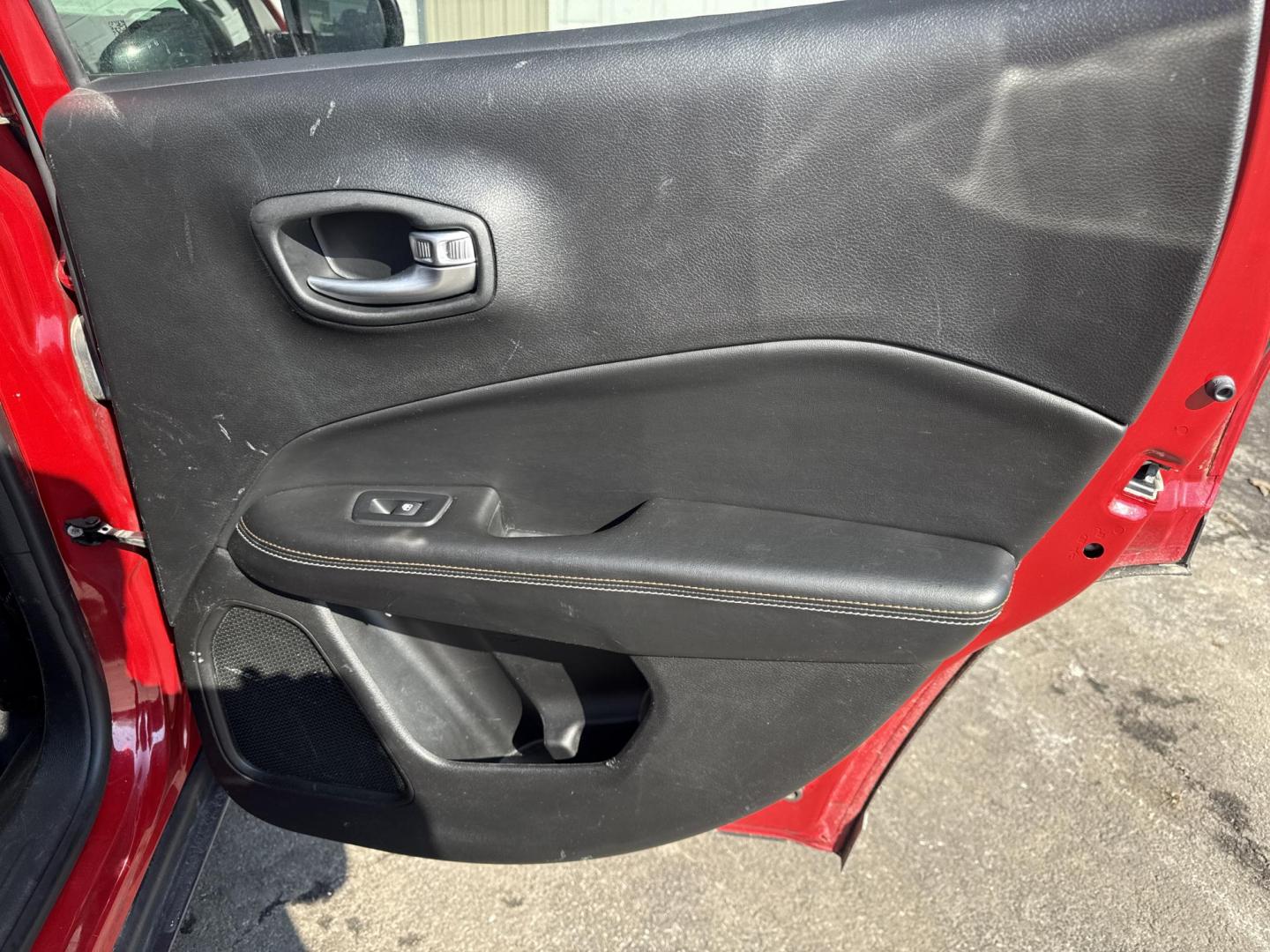 2018 Red /Black Jeep Compass Latitude 4WD (3C4NJDBB7JT) with an 2.4L I4 DOHC 16V engine, Automatic transmission, located at 547 E. Main St., Orwell, OH, 44076, (440) 437-5893, 41.535435, -80.847855 - 2018 Jeep Compass Latitude 4WD – Rugged Style, All-Weather Grip, and Loaded with Everyday Comfort! This sharp 2018 Jeep Compass Latitude 4WD is the perfect blend of adventure-ready capability and daily-driver smarts! Powered by a reliable 2.4L I4 engine paired with a smooth 9-speed automatic tran - Photo#38