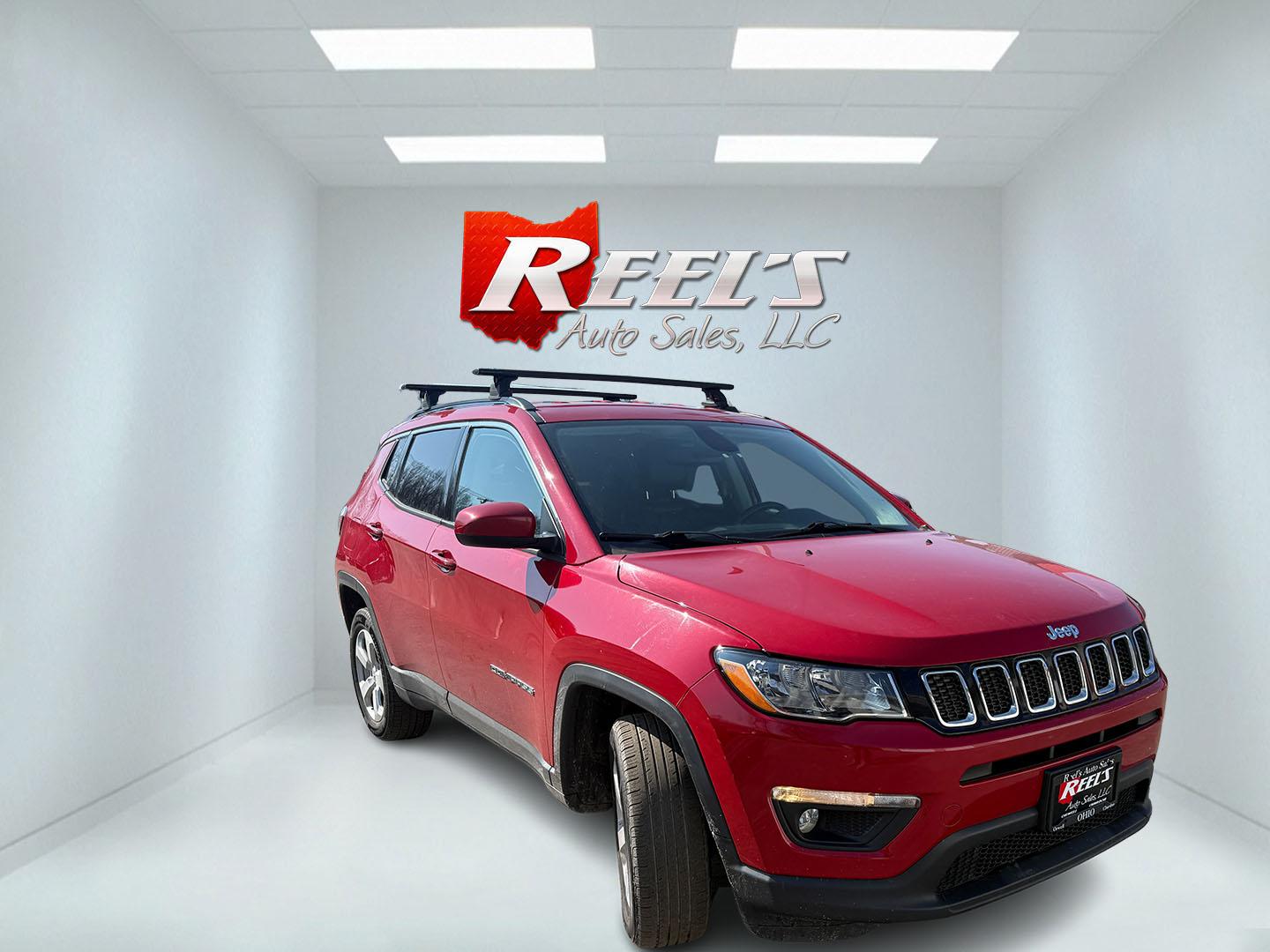 2018 Red /Black Jeep Compass Latitude 4WD (3C4NJDBB7JT) with an 2.4L I4 DOHC 16V engine, Automatic transmission, located at 547 E. Main St., Orwell, OH, 44076, (440) 437-5893, 41.535435, -80.847855 - 2018 Jeep Compass Latitude 4WD – Rugged Style, All-Weather Grip, and Loaded with Everyday Comfort! This sharp 2018 Jeep Compass Latitude 4WD is the perfect blend of adventure-ready capability and daily-driver smarts! Powered by a reliable 2.4L I4 engine paired with a smooth 9-speed automatic tran - Photo#2