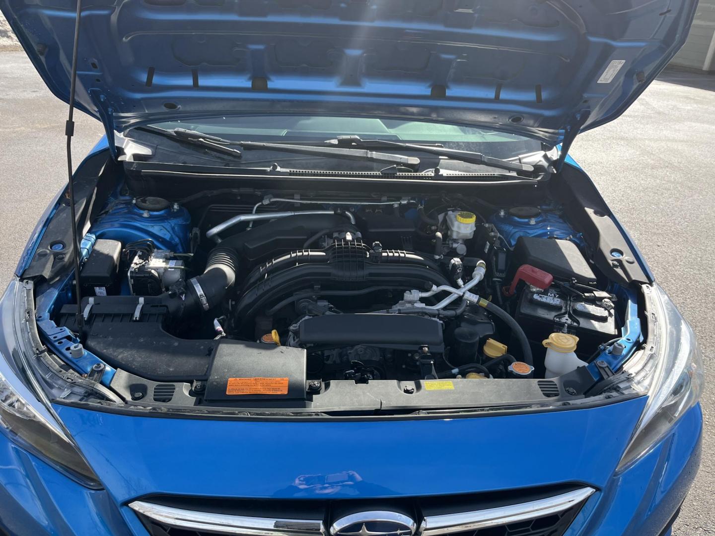 2022 Blue /Black Subaru Impreza 2.0i (4S3GTAB69N3) with an 2.0L H4 DOHC 16V engine, Automatic transmission, located at 11115 Chardon Rd. , Chardon, OH, 44024, (440) 214-9705, 41.580246, -81.241943 - 2022 Subaru Impreza Hatch 2.0i – Reliable AWD Hatchback with Great Efficiency and Loaded Safety Features! This sharp 2022 Subaru Impreza Hatch 2.0i is the perfect all-weather daily driver that combines Subaru toughness with smart efficiency! Powered by a dependable 2.0L H4 engine paired with the - Photo#14