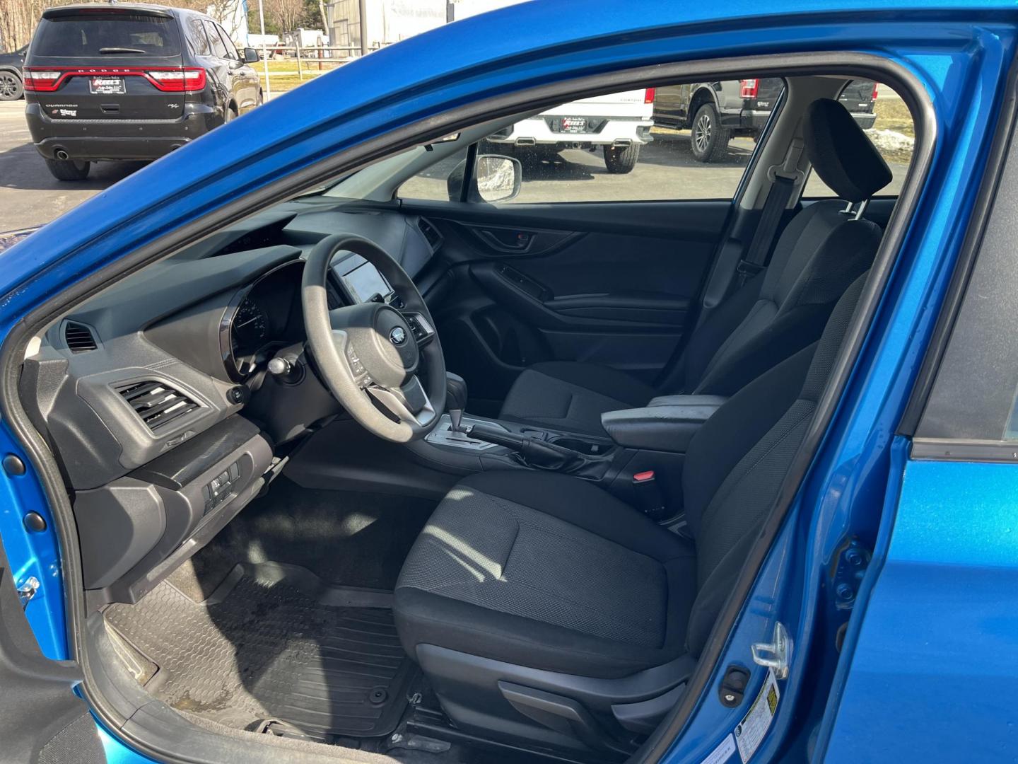 2022 Blue /Black Subaru Impreza 2.0i (4S3GTAB69N3) with an 2.0L H4 DOHC 16V engine, Automatic transmission, located at 11115 Chardon Rd. , Chardon, OH, 44024, (440) 214-9705, 41.580246, -81.241943 - 2022 Subaru Impreza Hatch 2.0i – Reliable AWD Hatchback with Great Efficiency and Loaded Safety Features! This sharp 2022 Subaru Impreza Hatch 2.0i is the perfect all-weather daily driver that combines Subaru toughness with smart efficiency! Powered by a dependable 2.0L H4 engine paired with the - Photo#18