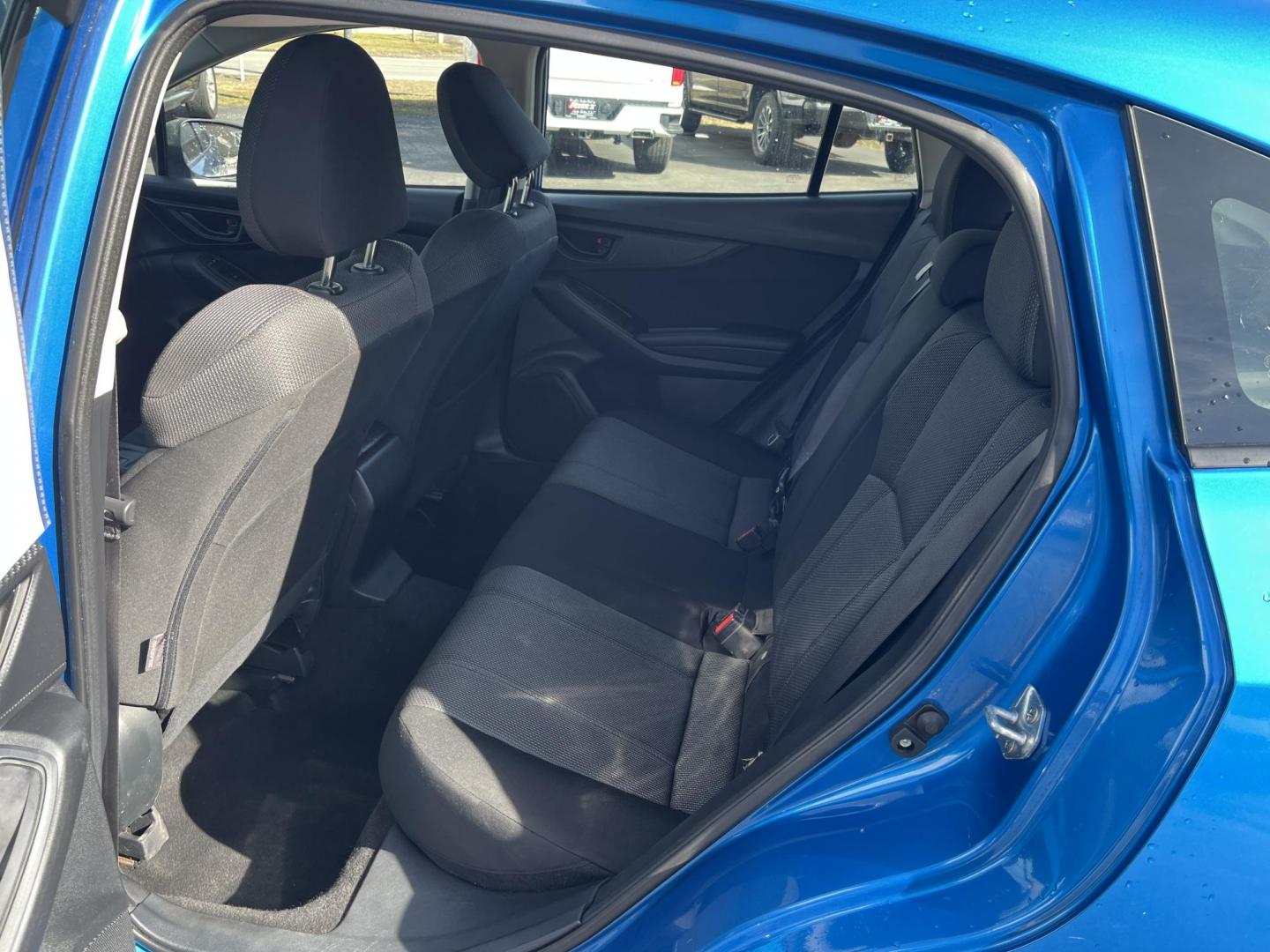 2022 Blue /Black Subaru Impreza 2.0i (4S3GTAB69N3) with an 2.0L H4 DOHC 16V engine, Automatic transmission, located at 11115 Chardon Rd. , Chardon, OH, 44024, (440) 214-9705, 41.580246, -81.241943 - 2022 Subaru Impreza Hatch 2.0i – Reliable AWD Hatchback with Great Efficiency and Loaded Safety Features! This sharp 2022 Subaru Impreza Hatch 2.0i is the perfect all-weather daily driver that combines Subaru toughness with smart efficiency! Powered by a dependable 2.0L H4 engine paired with the - Photo#31