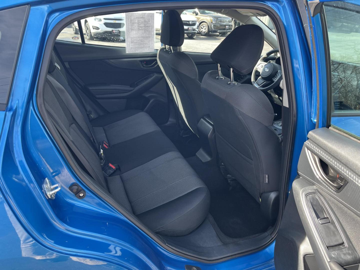 2022 Blue /Black Subaru Impreza 2.0i (4S3GTAB69N3) with an 2.0L H4 DOHC 16V engine, Automatic transmission, located at 11115 Chardon Rd. , Chardon, OH, 44024, (440) 214-9705, 41.580246, -81.241943 - 2022 Subaru Impreza Hatch 2.0i – Reliable AWD Hatchback with Great Efficiency and Loaded Safety Features! This sharp 2022 Subaru Impreza Hatch 2.0i is the perfect all-weather daily driver that combines Subaru toughness with smart efficiency! Powered by a dependable 2.0L H4 engine paired with the - Photo#33