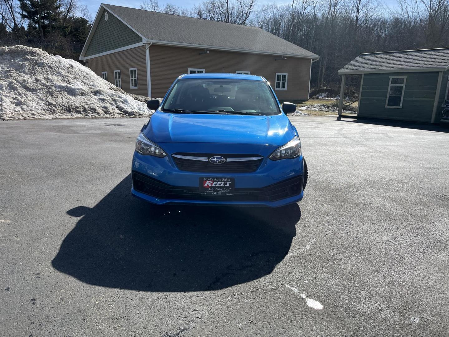 2022 Blue /Black Subaru Impreza 2.0i (4S3GTAB69N3) with an 2.0L H4 DOHC 16V engine, Automatic transmission, located at 11115 Chardon Rd. , Chardon, OH, 44024, (440) 214-9705, 41.580246, -81.241943 - 2022 Subaru Impreza Hatch 2.0i – Reliable AWD Hatchback with Great Efficiency and Loaded Safety Features! This sharp 2022 Subaru Impreza Hatch 2.0i is the perfect all-weather daily driver that combines Subaru toughness with smart efficiency! Powered by a dependable 2.0L H4 engine paired with the - Photo#1