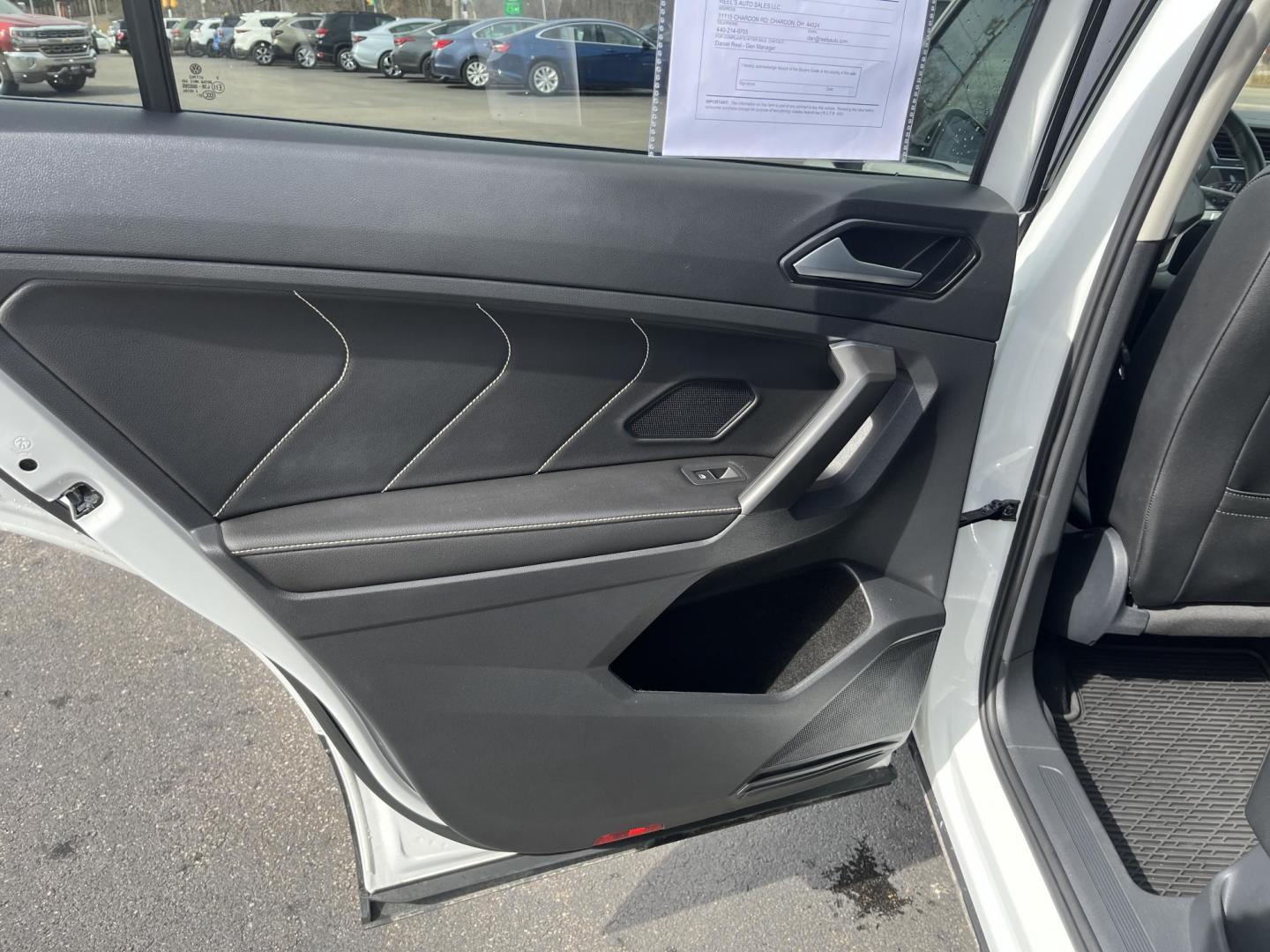 2022 White /Black Volkswagen Tiguan SE 4Motion (3VV2B7AX6NM) with an 2.0L I4 DOHC 16V Turbo engine, Automatic transmission, located at 11115 Chardon Rd. , Chardon, OH, 44024, (440) 214-9705, 41.580246, -81.241943 - 2022 Volkswagen Tiguan SE AWD – Premium Comfort, All-Weather Confidence, and Loaded with Advanced Safety & Tech! This 2022 Volkswagen Tiguan SE AWD is the perfect upscale crossover that’s ready for family adventures, daily commutes, or weekend getaways! Powered by a responsive 2.0L Turbocharged - Photo#37