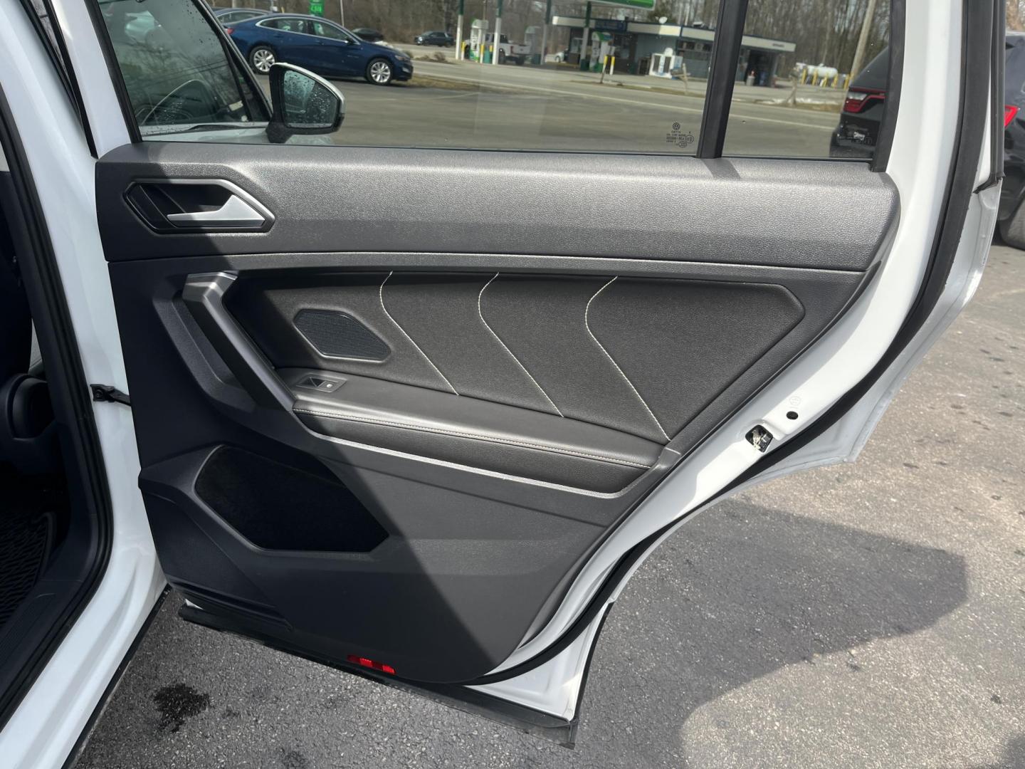 2022 White /Black Volkswagen Tiguan SE 4Motion (3VV2B7AX6NM) with an 2.0L I4 DOHC 16V Turbo engine, Automatic transmission, located at 11115 Chardon Rd. , Chardon, OH, 44024, (440) 214-9705, 41.580246, -81.241943 - 2022 Volkswagen Tiguan SE AWD – Premium Comfort, All-Weather Confidence, and Loaded with Advanced Safety & Tech! This 2022 Volkswagen Tiguan SE AWD is the perfect upscale crossover that’s ready for family adventures, daily commutes, or weekend getaways! Powered by a responsive 2.0L Turbocharged - Photo#40