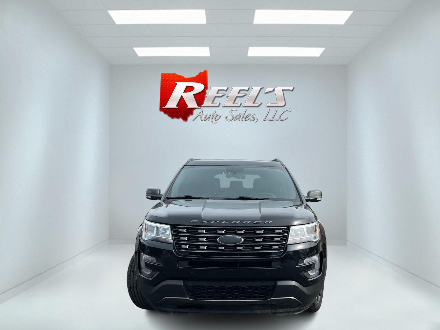 2017 Black /Black Ford Explorer XLT 4WD (1FM5K8D80HG) with an 3.5L V6 DOHC 24V engine, Automatic transmission, located at 11115 Chardon Rd. , Chardon, OH, 44024, (440) 214-9705, 41.580246, -81.241943 - 2017 Ford Explorer XLT 4WD – Loaded Adventure SUV with Towing Muscle, Sporty Looks, and Every Premium Touch! This 2017 Ford Explorer XLT 4WD is the perfect family hauler that’s ready for work, play, and everything in between! Powered by a strong 3.5L V6 engine with flex fuel capability, paired - Photo#1