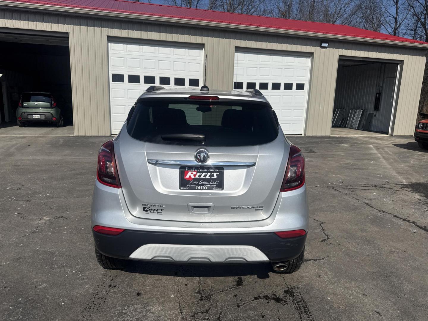 2017 Silver /Black Buick Encore Preferred AWD (KL4CJESB4HB) with an 1.4L I4 DOHC 16V Turbo engine, Automatic transmission, located at 547 E. Main St., Orwell, OH, 44076, (440) 437-5893, 41.535435, -80.847855 - 2017 Buick Encore Preferred AWD – Compact Luxury with Turbo Pep, All-Weather Grip, and Smart Everyday Features! This sharp 2017 Buick Encore Preferred AWD is the ideal upscale crossover that’s easy to love and even easier on fuel! Powered by a lively 1.4L Turbocharged EcoTec I4 engine paired wi - Photo#27
