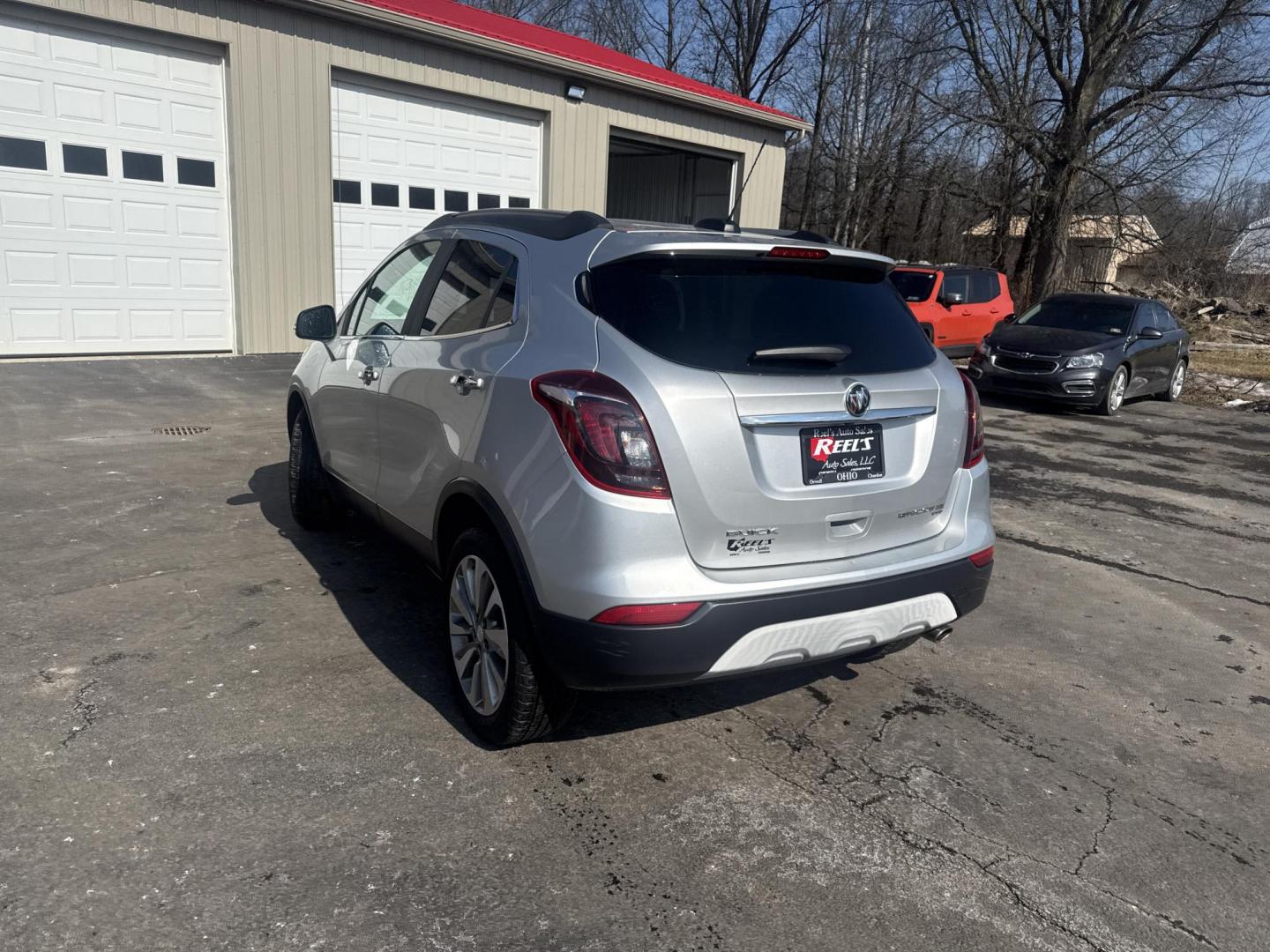 2017 Silver /Black Buick Encore Preferred AWD (KL4CJESB4HB) with an 1.4L I4 DOHC 16V Turbo engine, Automatic transmission, located at 547 E. Main St., Orwell, OH, 44076, (440) 437-5893, 41.535435, -80.847855 - 2017 Buick Encore Preferred AWD – Compact Luxury with Turbo Pep, All-Weather Grip, and Smart Everyday Features! This sharp 2017 Buick Encore Preferred AWD is the ideal upscale crossover that’s easy to love and even easier on fuel! Powered by a lively 1.4L Turbocharged EcoTec I4 engine paired wi - Photo#28