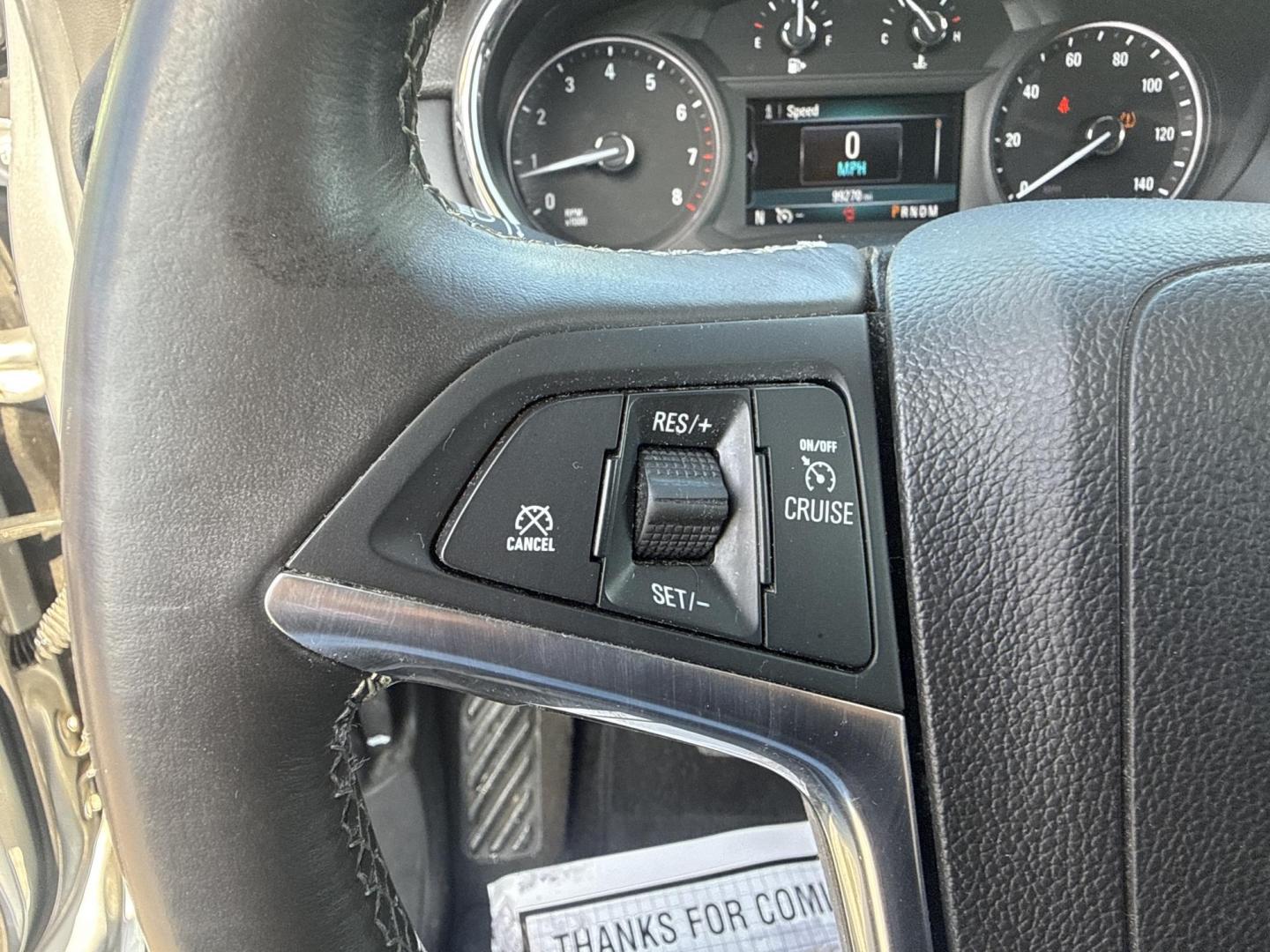 2017 Silver /Black Buick Encore Preferred AWD (KL4CJESB4HB) with an 1.4L I4 DOHC 16V Turbo engine, Automatic transmission, located at 547 E. Main St., Orwell, OH, 44076, (440) 437-5893, 41.535435, -80.847855 - 2017 Buick Encore Preferred AWD – Compact Luxury with Turbo Pep, All-Weather Grip, and Smart Everyday Features! This sharp 2017 Buick Encore Preferred AWD is the ideal upscale crossover that’s easy to love and even easier on fuel! Powered by a lively 1.4L Turbocharged EcoTec I4 engine paired wi - Photo#13