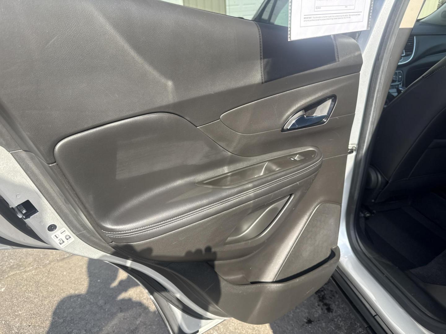 2017 Silver /Black Buick Encore Preferred AWD (KL4CJESB4HB) with an 1.4L I4 DOHC 16V Turbo engine, Automatic transmission, located at 547 E. Main St., Orwell, OH, 44076, (440) 437-5893, 41.535435, -80.847855 - 2017 Buick Encore Preferred AWD – Compact Luxury with Turbo Pep, All-Weather Grip, and Smart Everyday Features! This sharp 2017 Buick Encore Preferred AWD is the ideal upscale crossover that’s easy to love and even easier on fuel! Powered by a lively 1.4L Turbocharged EcoTec I4 engine paired wi - Photo#36