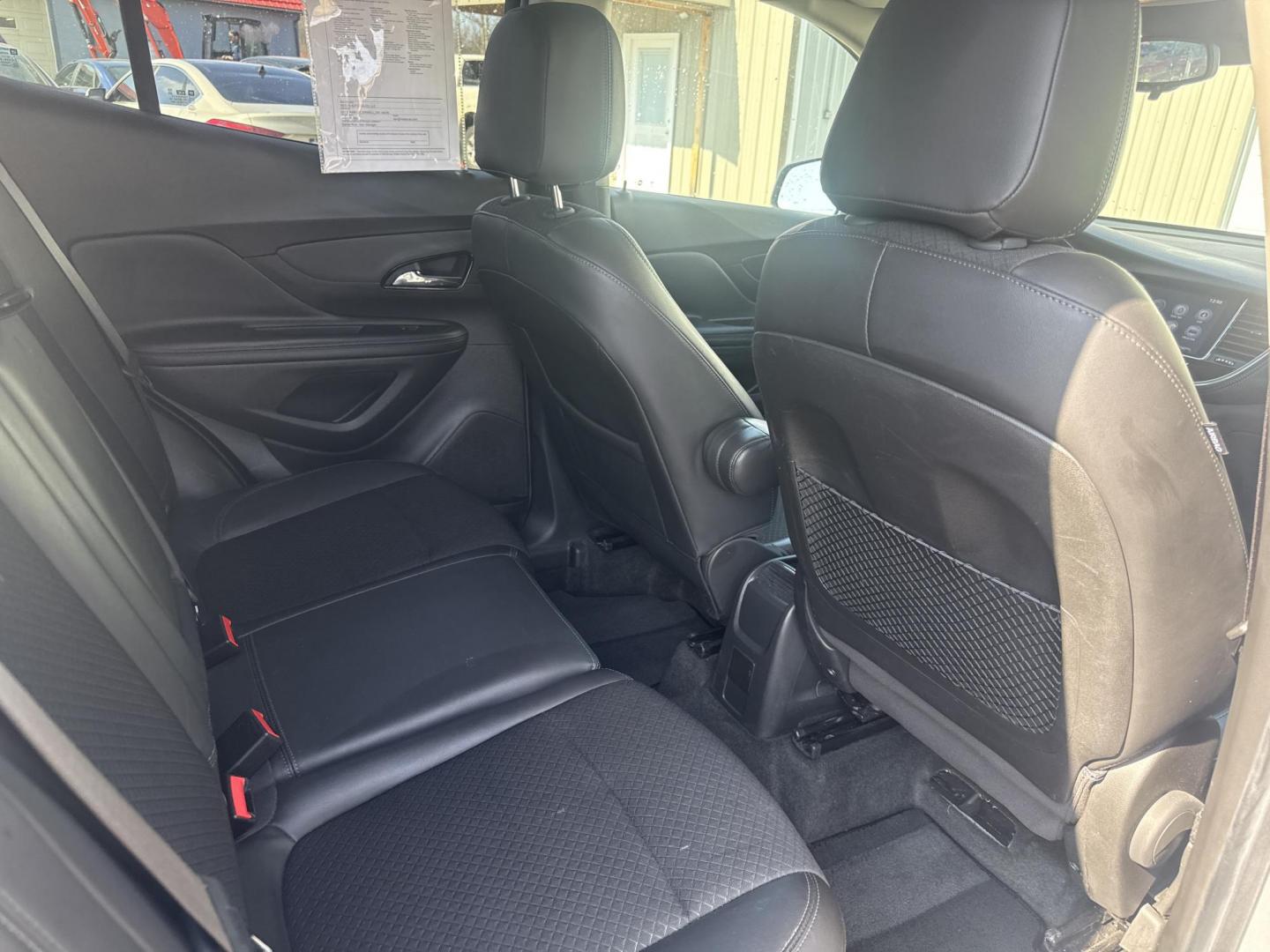 2017 Silver /Black Buick Encore Preferred AWD (KL4CJESB4HB) with an 1.4L I4 DOHC 16V Turbo engine, Automatic transmission, located at 547 E. Main St., Orwell, OH, 44076, (440) 437-5893, 41.535435, -80.847855 - 2017 Buick Encore Preferred AWD – Compact Luxury with Turbo Pep, All-Weather Grip, and Smart Everyday Features! This sharp 2017 Buick Encore Preferred AWD is the ideal upscale crossover that’s easy to love and even easier on fuel! Powered by a lively 1.4L Turbocharged EcoTec I4 engine paired wi - Photo#39