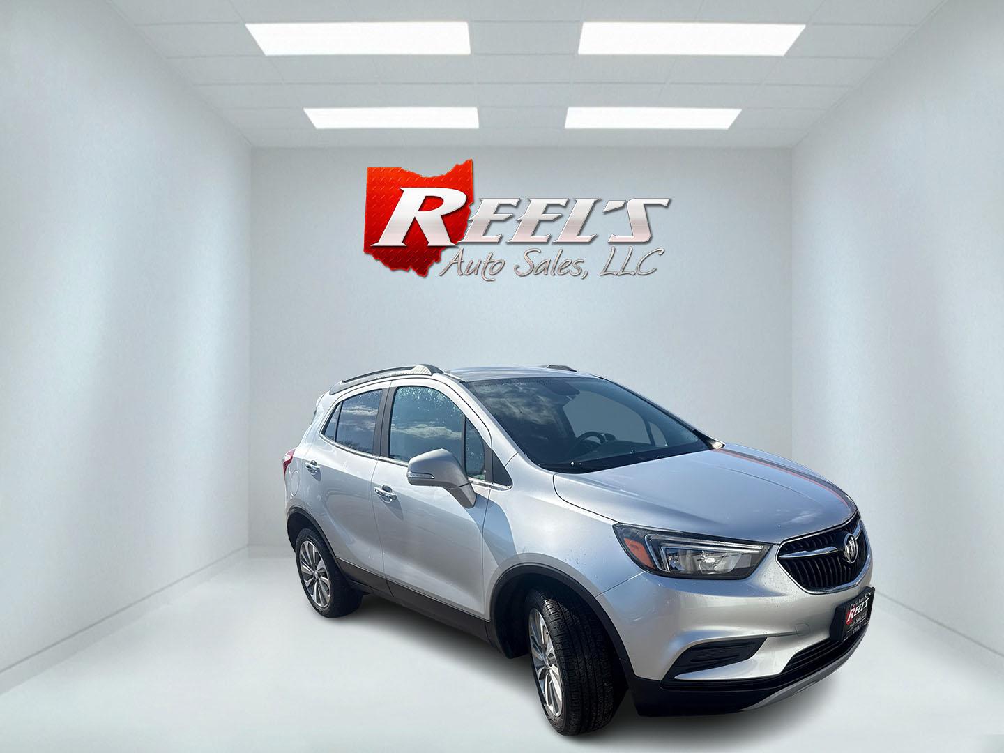 2017 Silver /Black Buick Encore Preferred AWD (KL4CJESB4HB) with an 1.4L I4 DOHC 16V Turbo engine, Automatic transmission, located at 547 E. Main St., Orwell, OH, 44076, (440) 437-5893, 41.535435, -80.847855 - 2017 Buick Encore Preferred AWD – Compact Luxury with Turbo Pep, All-Weather Grip, and Smart Everyday Features! This sharp 2017 Buick Encore Preferred AWD is the ideal upscale crossover that’s easy to love and even easier on fuel! Powered by a lively 1.4L Turbocharged EcoTec I4 engine paired wi - Photo#2
