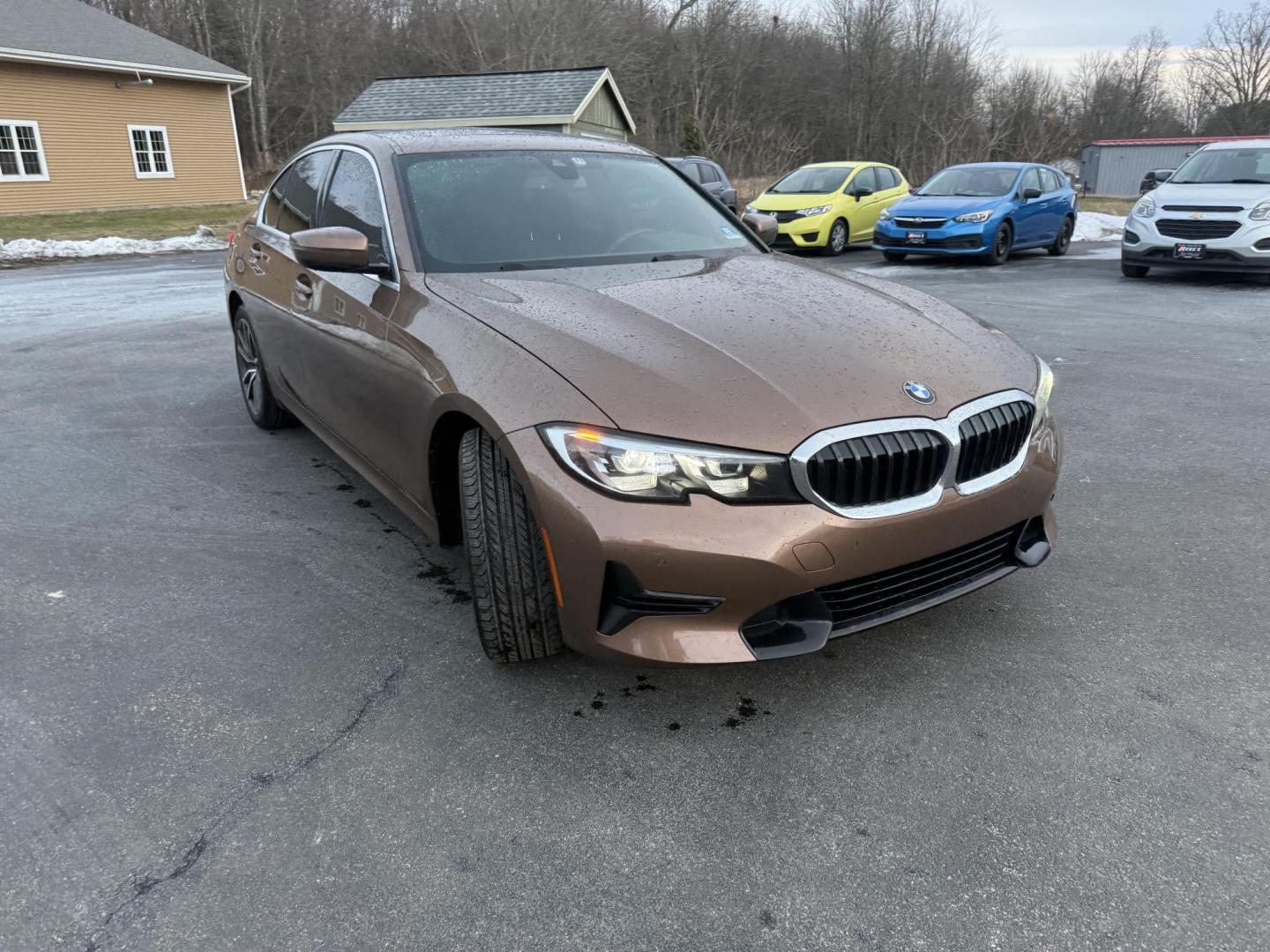 2020 Brown /Black BMW 3 Serires 330I X Drive (WBA5R7C01LF) with an 2.0L I4 16V DOHC Turbo engine, Automatic transmission, located at 11115 Chardon Rd. , Chardon, OH, 44024, (440) 214-9705, 41.580246, -81.241943 - Photo#2