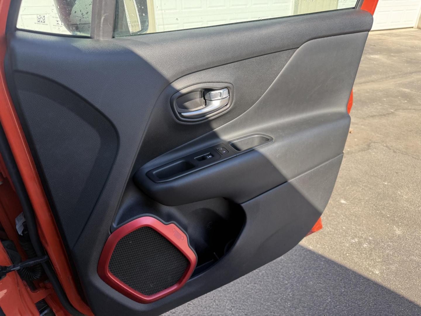 2017 Orange /Black Jeep Renegade Trailhawk (ZACCJBCBXHP) with an 2.4L I4 DOHC 16V engine, Automatic transmission, located at 547 E. Main St., Orwell, OH, 44076, (440) 437-5893, 41.535435, -80.847855 - 2017 Jeep Renegade Trailhawk 4×4 – Trail-Rated Beast with Off-Road Attitude and Everyday Usability! This rugged 2017 Jeep Renegade Trailhawk 4×4 is built for adventure and ready to tackle trails or Ohio backroads with confidence! Powered by a capable 2.4L I4 MultiAir engine paired with a smooth - Photo#43