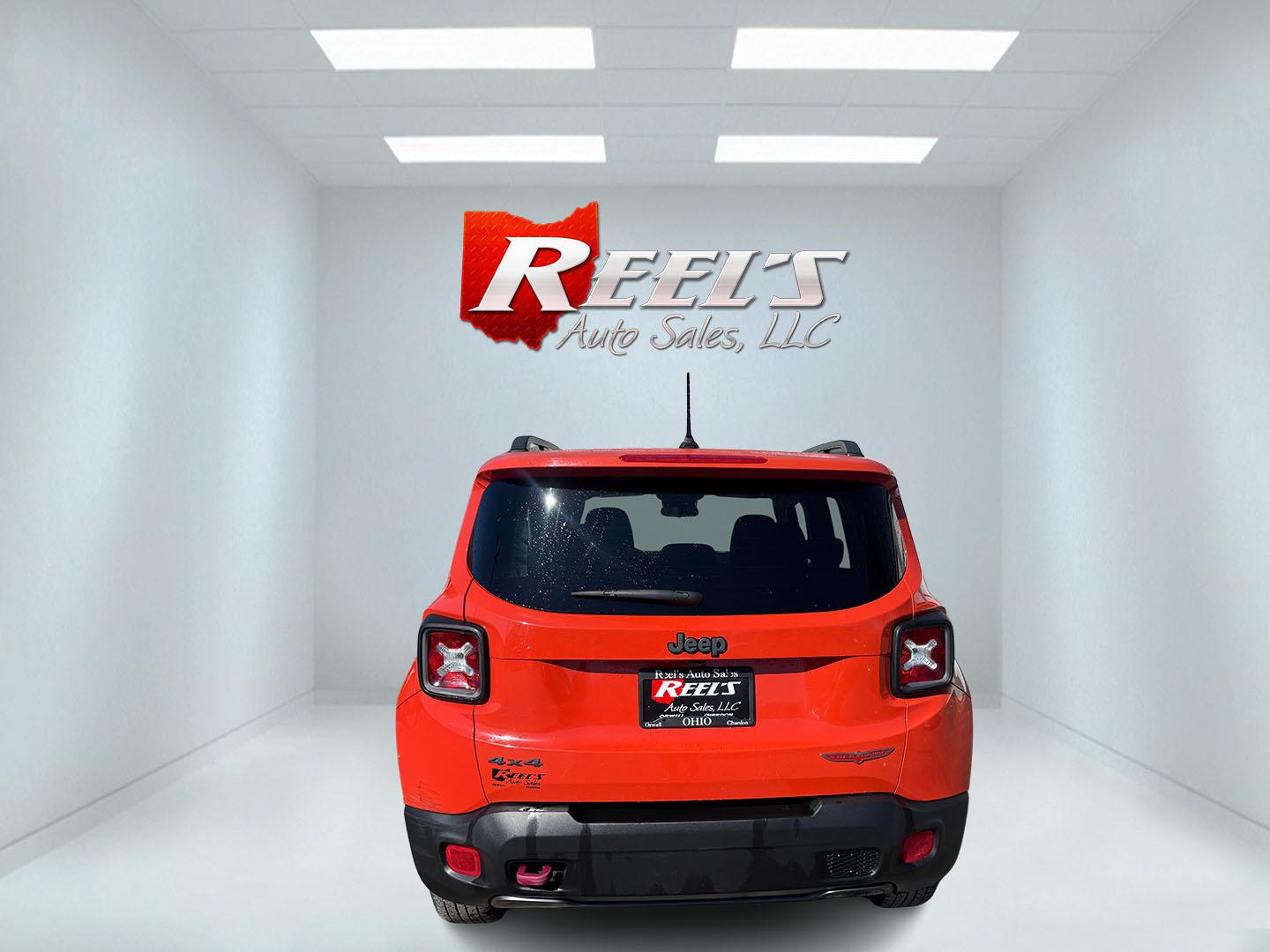2017 Orange /Black Jeep Renegade Trailhawk (ZACCJBCBXHP) with an 2.4L I4 DOHC 16V engine, Automatic transmission, located at 547 E. Main St., Orwell, OH, 44076, (440) 437-5893, 41.535435, -80.847855 - 2017 Jeep Renegade Trailhawk 4×4 – Trail-Rated Beast with Off-Road Attitude and Everyday Usability! This rugged 2017 Jeep Renegade Trailhawk 4×4 is built for adventure and ready to tackle trails or Ohio backroads with confidence! Powered by a capable 2.4L I4 MultiAir engine paired with a smooth - Photo#28