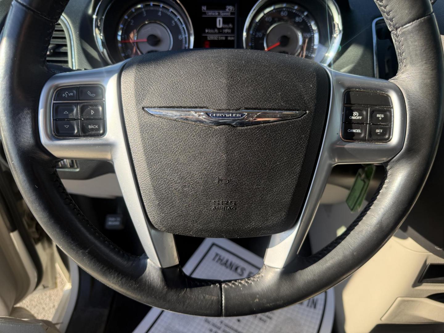 2013 White /Tan Chrysler Town & Country Touring (2C4RC1BG5DR) with an 3.6L V6 DOHC 24V engine, Automatic transmission, located at 547 E. Main St., Orwell, OH, 44076, (440) 437-5893, 41.535435, -80.847855 - 2013 Chrysler Town & Country Touring – Spacious Family Minivan with Stow 'n Go Magic and Loaded Comfort Features! This 2013 Chrysler Town & Country Touring is the ultimate family hauler that makes every trip easy and enjoyable! Powered by a smooth, proven 3.6L V6 Pentastar engine paired with a re - Photo#13