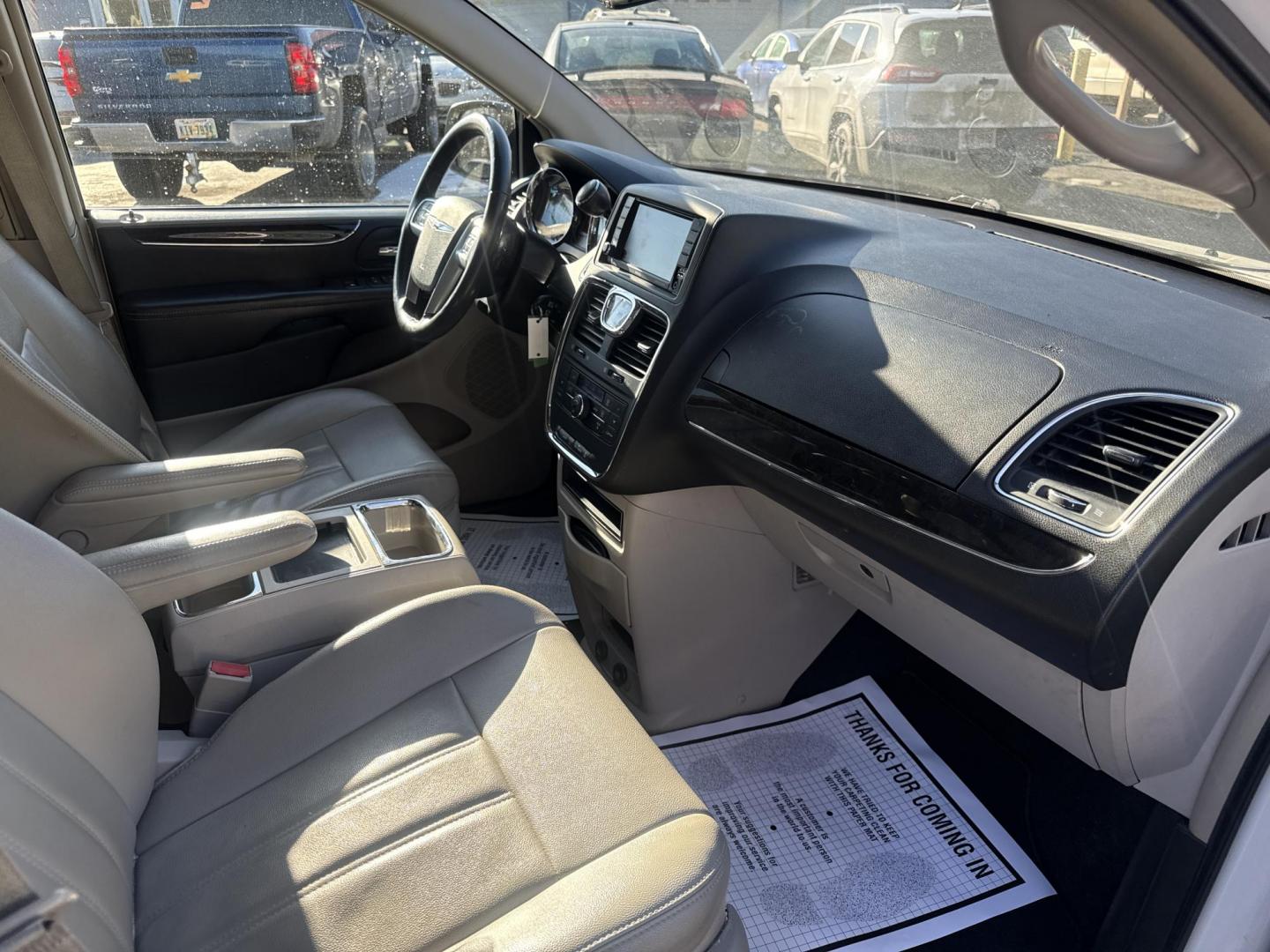 2013 White /Tan Chrysler Town & Country Touring (2C4RC1BG5DR) with an 3.6L V6 DOHC 24V engine, Automatic transmission, located at 547 E. Main St., Orwell, OH, 44076, (440) 437-5893, 41.535435, -80.847855 - 2013 Chrysler Town & Country Touring – Spacious Family Minivan with Stow 'n Go Magic and Loaded Comfort Features! This 2013 Chrysler Town & Country Touring is the ultimate family hauler that makes every trip easy and enjoyable! Powered by a smooth, proven 3.6L V6 Pentastar engine paired with a re - Photo#44