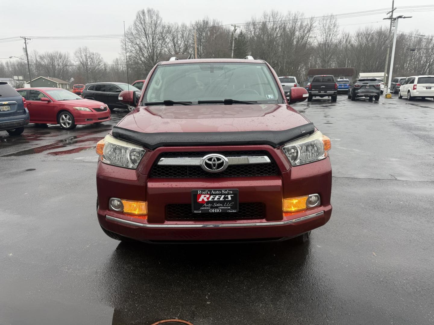 2013 Red /Black Toyota 4Runner SR5 4WD (JTEBU5JR2D5) with an 4.0L V6 DOHC 24V engine, Automatic transmission, located at 547 E. Main St., Orwell, OH, 44076, (440) 437-5893, 41.535435, -80.847855 - 2013 Toyota 4Runner SR5 4WD – Legendary Reliability, Off-Road Ready, and Packed with Practical Features! This rugged 2013 Toyota 4Runner SR5 4WD is the timeless SUV built to last a lifetime and tackle anything you throw at it! Powered by the bulletproof 4.0L V6 engine mated to a durable 5-speed a - Photo#1