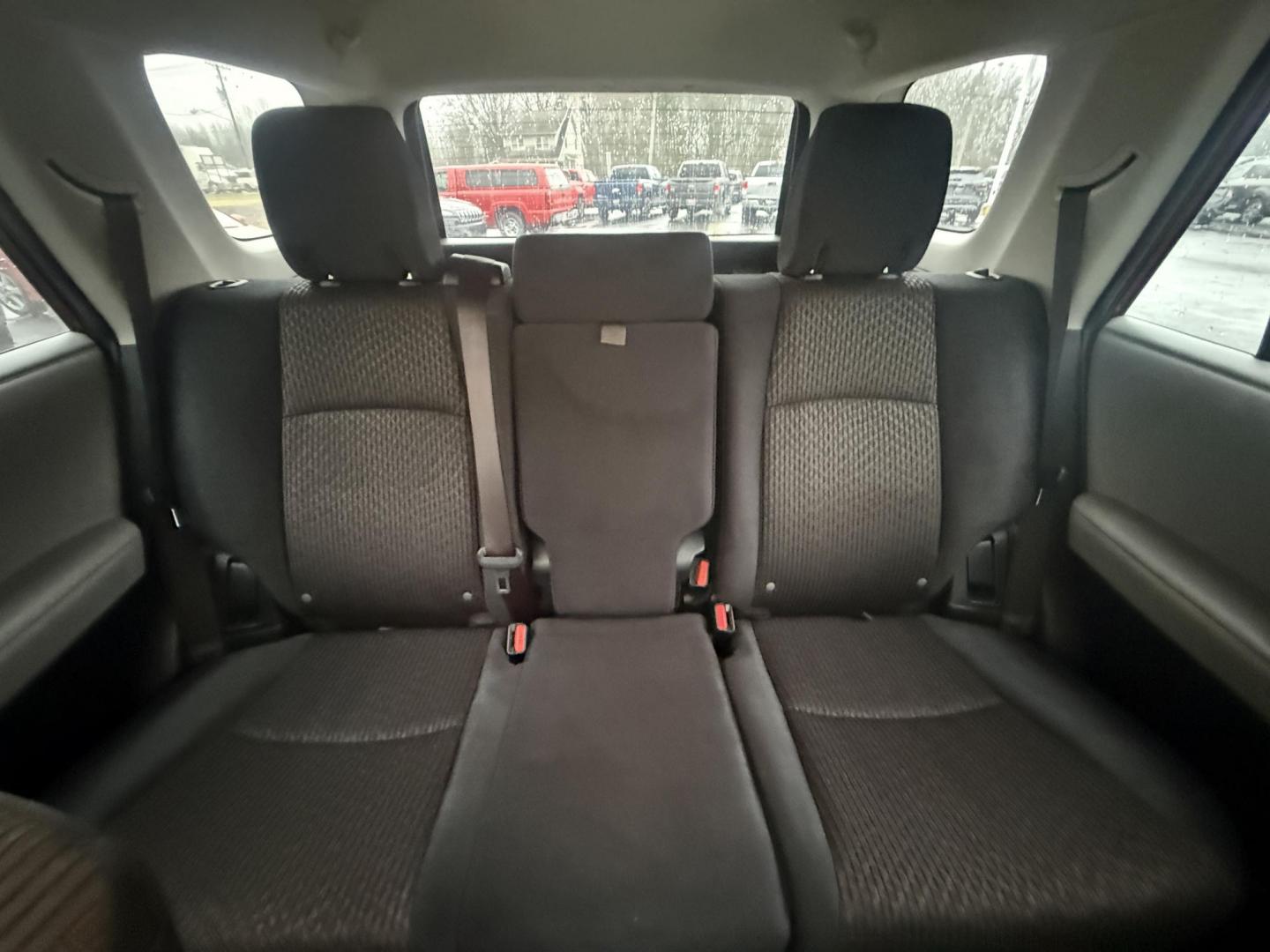 2013 Red /Black Toyota 4Runner SR5 4WD (JTEBU5JR2D5) with an 4.0L V6 DOHC 24V engine, Automatic transmission, located at 547 E. Main St., Orwell, OH, 44076, (440) 437-5893, 41.535435, -80.847855 - 2013 Toyota 4Runner SR5 4WD – Legendary Reliability, Off-Road Ready, and Packed with Practical Features! This rugged 2013 Toyota 4Runner SR5 4WD is the timeless SUV built to last a lifetime and tackle anything you throw at it! Powered by the bulletproof 4.0L V6 engine mated to a durable 5-speed a - Photo#24