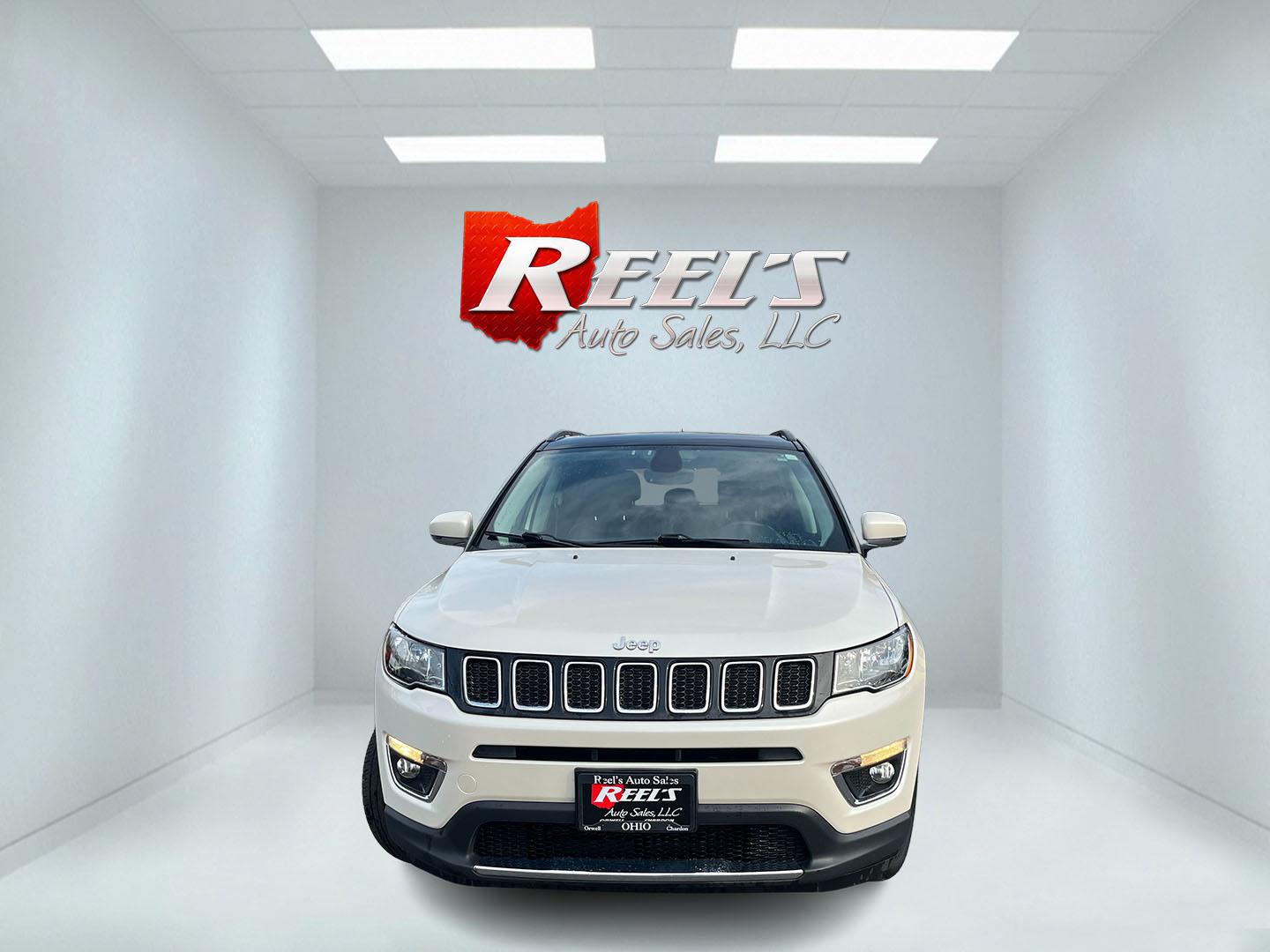 2018 White /Black Jeep Compass Limited 4WD (3C4NJDCB7JT) with an 2.4L I4 DOHC 16V engine, Automatic transmission, located at 11115 Chardon Rd. , Chardon, OH, 44024, (440) 214-9705, 41.580246, -81.241943 - 2018 Jeep Compass Limited 4WD – Premium Luxury, All-Weather Confidence, and Loaded with Upscale Features! This gorgeous 2018 Jeep Compass Limited 4WD is the perfect upscale compact SUV that blends Jeep capability with everyday refinement! Powered by a reliable 2.4L I4 engine paired with a smooth - Photo#1