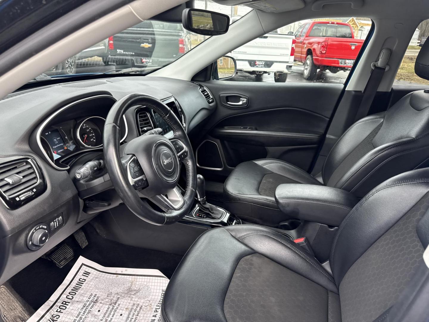 2021 Blue /Black Jeep Compass Latitude FWD (3C4NJCBB4MT) with an 2.4L I4 DOHC 16V engine, Automatic transmission, located at 11115 Chardon Rd. , Chardon, OH, 44024, (440) 214-9705, 41.580246, -81.241943 - 2021 Jeep Compass Altitude FWD – Sharp Style, Efficient Drive, and Loaded with Modern Safety & Tech! This eye-catching 2021 Jeep Compass Altitude FWD is the perfect blend of bold looks, everyday efficiency, and smart features for city streets or highway cruising! Powered by a reliable 2.4L I4 eng - Photo#5