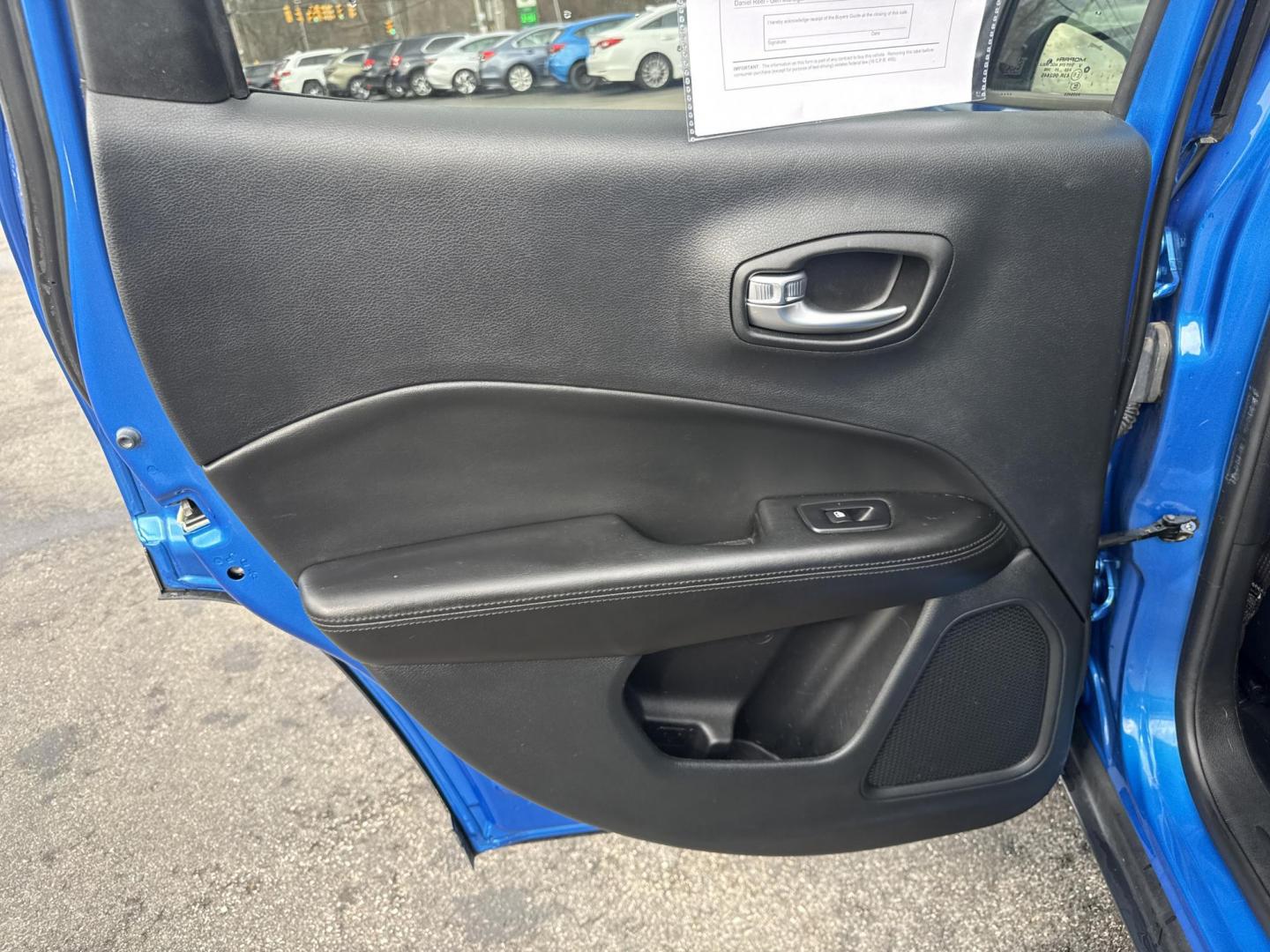 2021 Blue /Black Jeep Compass Latitude FWD (3C4NJCBB4MT) with an 2.4L I4 DOHC 16V engine, Automatic transmission, located at 11115 Chardon Rd. , Chardon, OH, 44024, (440) 214-9705, 41.580246, -81.241943 - 2021 Jeep Compass Altitude FWD – Sharp Style, Efficient Drive, and Loaded with Modern Safety & Tech! This eye-catching 2021 Jeep Compass Altitude FWD is the perfect blend of bold looks, everyday efficiency, and smart features for city streets or highway cruising! Powered by a reliable 2.4L I4 eng - Photo#32