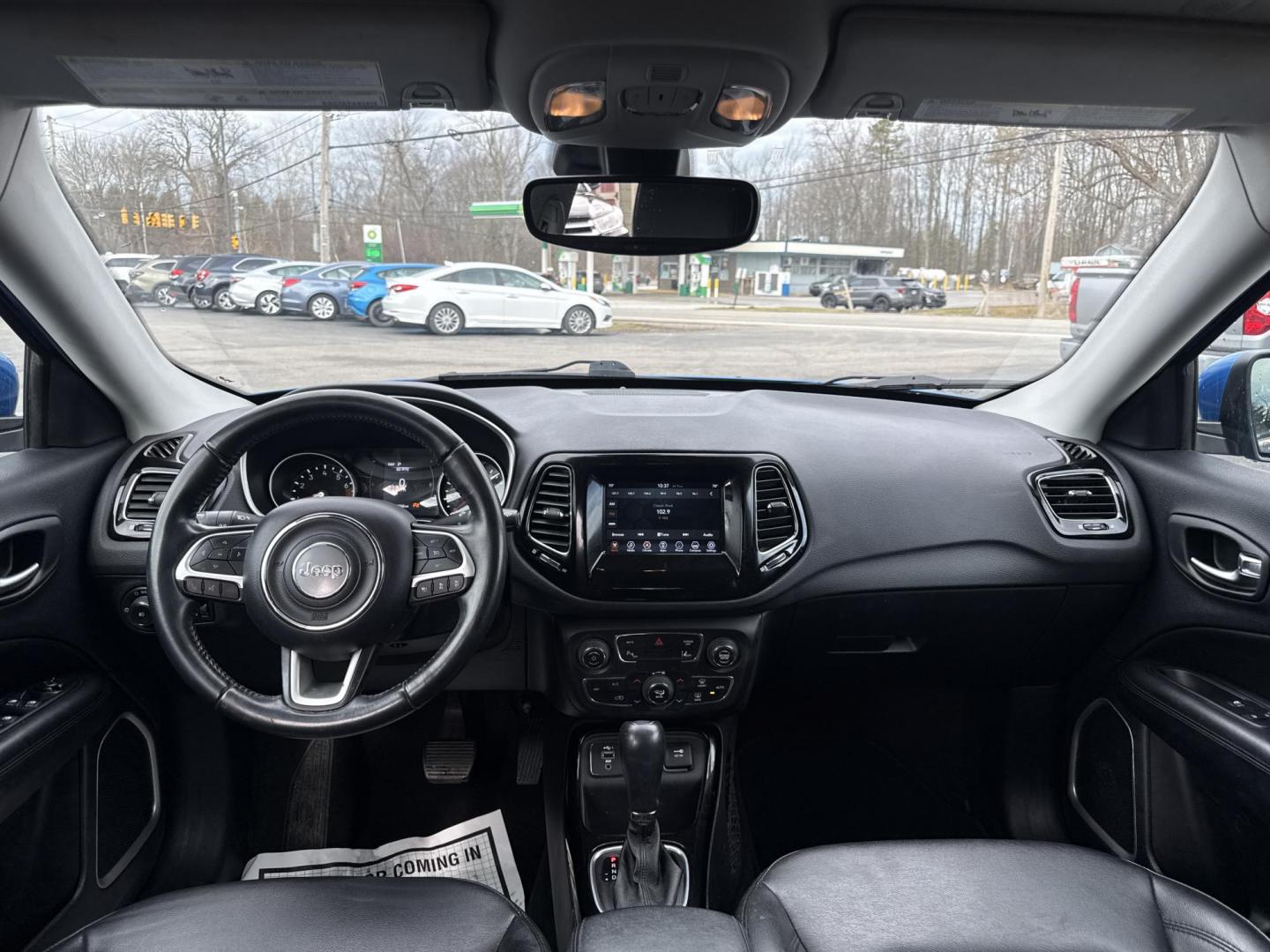2021 Blue /Black Jeep Compass Latitude FWD (3C4NJCBB4MT) with an 2.4L I4 DOHC 16V engine, Automatic transmission, located at 11115 Chardon Rd. , Chardon, OH, 44024, (440) 214-9705, 41.580246, -81.241943 - 2021 Jeep Compass Altitude FWD – Sharp Style, Efficient Drive, and Loaded with Modern Safety & Tech! This eye-catching 2021 Jeep Compass Altitude FWD is the perfect blend of bold looks, everyday efficiency, and smart features for city streets or highway cruising! Powered by a reliable 2.4L I4 eng - Photo#19