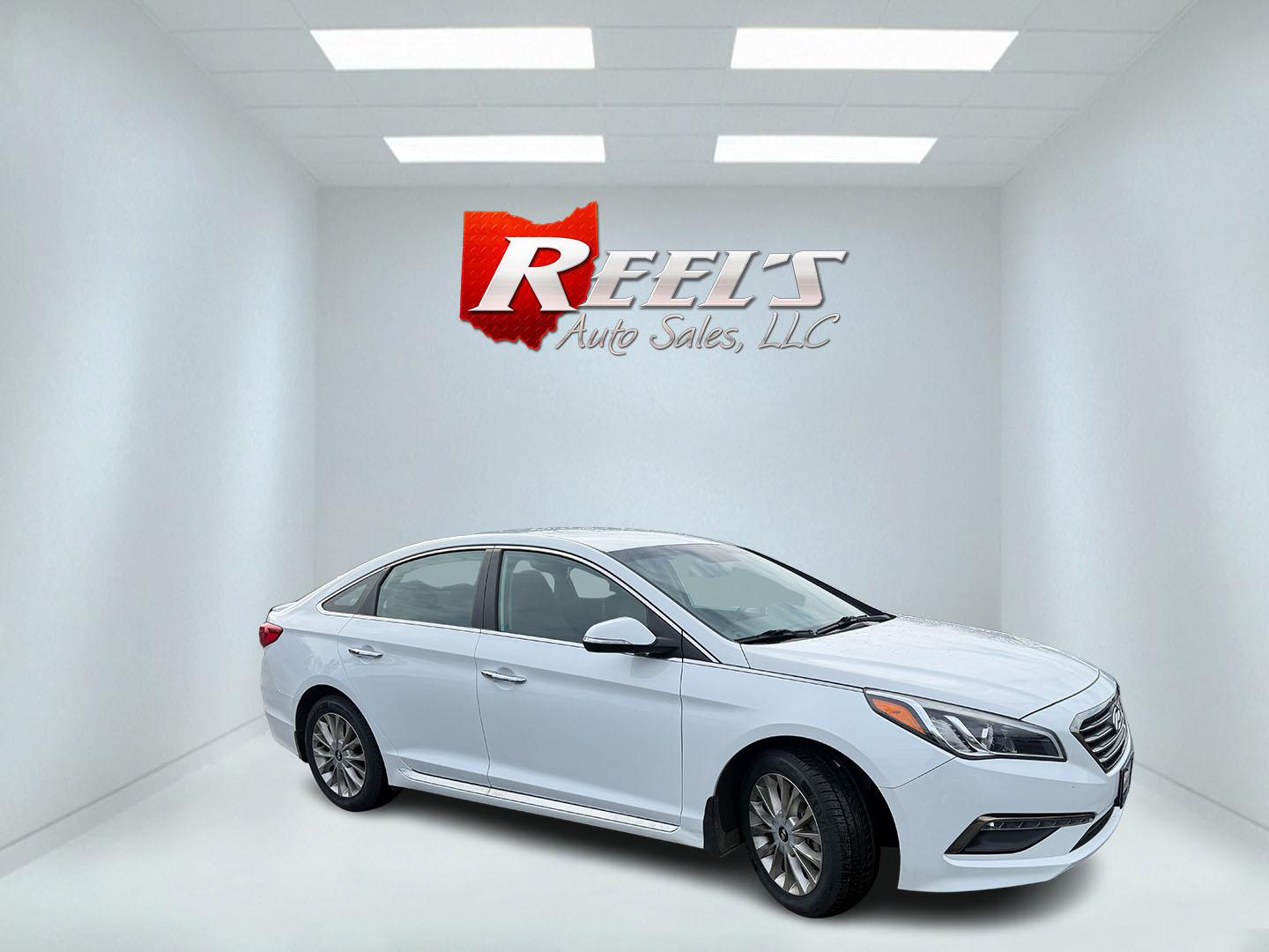 2015 White /Brown Hyundai Sonata Limited (5NPE34AF8FH) with an 2.4L I4 DOHC 16V engine, Automatic transmission, located at 547 E. Main St., Orwell, OH, 44076, (440) 437-5893, 41.535435, -80.847855 - 2015 Hyundai Sonata Limited – Upscale Sedan Loaded with Luxury, Safety, and Impressive Efficiency! This gorgeous 2015 Hyundai Sonata Limited is the perfect blend of premium comfort, advanced features, and everyday reliability! Powered by a smooth 2.4L I4 GDI engine paired with a responsive 6-spee - Photo#3
