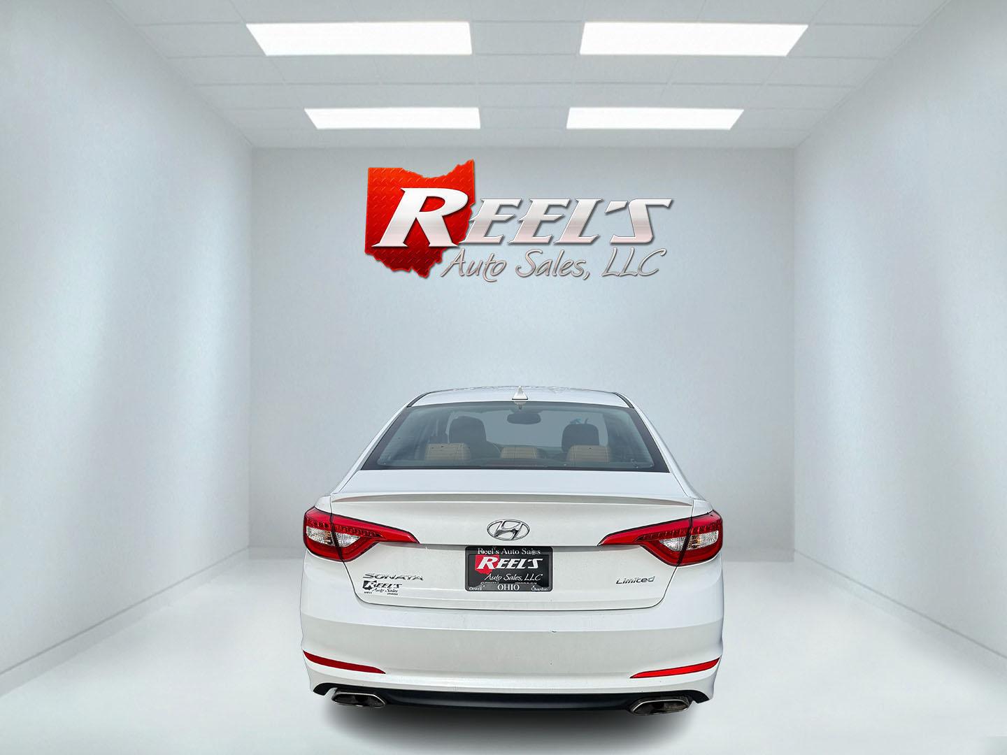 2015 White /Brown Hyundai Sonata Limited (5NPE34AF8FH) with an 2.4L I4 DOHC 16V engine, Automatic transmission, located at 547 E. Main St., Orwell, OH, 44076, (440) 437-5893, 41.535435, -80.847855 - 2015 Hyundai Sonata Limited – Upscale Sedan Loaded with Luxury, Safety, and Impressive Efficiency! This gorgeous 2015 Hyundai Sonata Limited is the perfect blend of premium comfort, advanced features, and everyday reliability! Powered by a smooth 2.4L I4 GDI engine paired with a responsive 6-spee - Photo#9