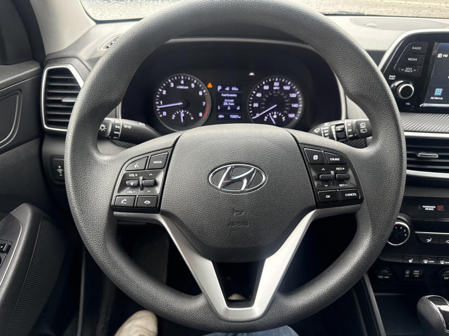 2019 Black /Black Hyundai Tucson Value AWD (KM8J3CA46KU) with an 2.0L I4 DOHC 16V engine, Automatic transmission, located at 11115 Chardon Rd. , Chardon, OH, 44024, (440) 214-9705, 41.580246, -81.241943 - 2019 Hyundai Tucson Value AWD – Reliable All-Weather Crossover with Loaded Safety, Comfort, and Everyday Smarts! This sharp 2019 Hyundai Tucson Value AWD is the perfect family-friendly SUV that balances capability, efficiency, and peace-of-mind features! Powered by a smooth 2.0L I4 GDI engine pai - Photo#9