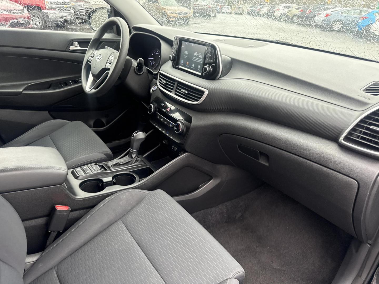 2019 Black /Black Hyundai Tucson Value AWD (KM8J3CA46KU) with an 2.0L I4 DOHC 16V engine, Automatic transmission, located at 11115 Chardon Rd. , Chardon, OH, 44024, (440) 214-9705, 41.580246, -81.241943 - 2019 Hyundai Tucson Value AWD – Reliable All-Weather Crossover with Loaded Safety, Comfort, and Everyday Smarts! This sharp 2019 Hyundai Tucson Value AWD is the perfect family-friendly SUV that balances capability, efficiency, and peace-of-mind features! Powered by a smooth 2.0L I4 GDI engine pai - Photo#33