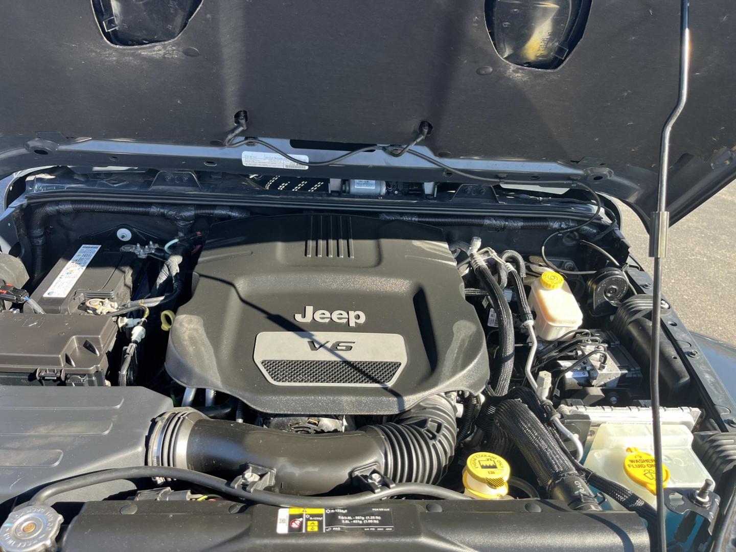 2017 Gray /Black Jeep Wrangler Unlimited Sahara 4WD (1C4BJWEG8HL) with an 3.6L V6 DOHC 24V engine, Automatic transmission, located at 11115 Chardon Rd. , Chardon, OH, 44024, (440) 214-9705, 41.580246, -81.241943 - 2017 Jeep Wrangler Unlimited Chief Edition 4WD – Special-Edition Icon with Premium Touches and True Off-Road DNA! This 2017 Jeep Wrangler Unlimited Chief Edition 4WD is a standout collector's gem that blends classic Jeep toughness with exclusive style upgrades! Powered by the reliable 3.6L Pentas - Photo#13