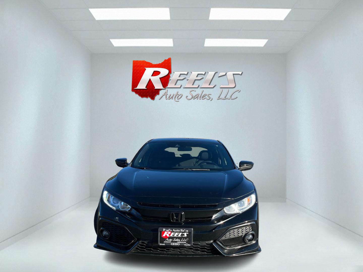 2019 Black /Black Honda Civic Sport CVT (SHHFK7H40KU) with an 1.5 I4 DOHC 16V TURBO engine, Automatic transmission, located at 11115 Chardon Rd. , Chardon, OH, 44024, (440) 214-9705, 41.580246, -81.241943 - 2019 Honda Civic Sport 5Dr – Sporty Hatchback with Turbo Kick, Epic Efficiency, and Loaded Safety Tech! This sharp 2019 Honda Civic Sport 5Dr is the perfect blend of fun-to-drive attitude, incredible fuel savings, and modern smarts – the hatchback everyone wishes they had! Powered by the respon - Photo#1